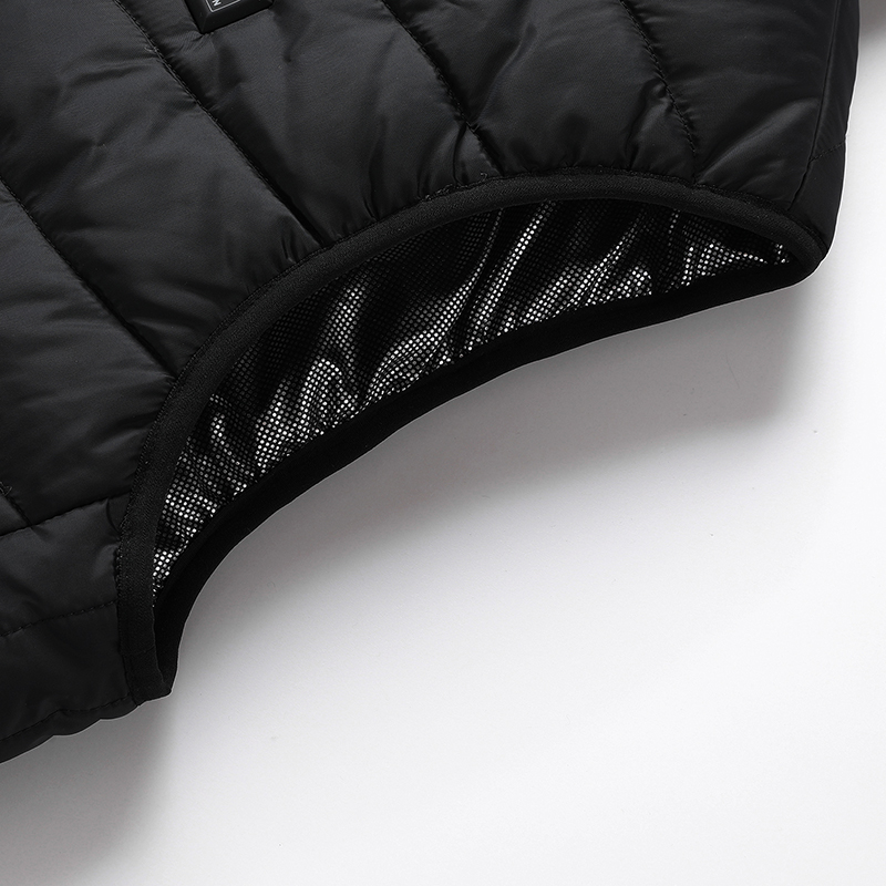 Men's Multi-Zone USB Heated Vest | Adjustable Heat for Outdoor | Black