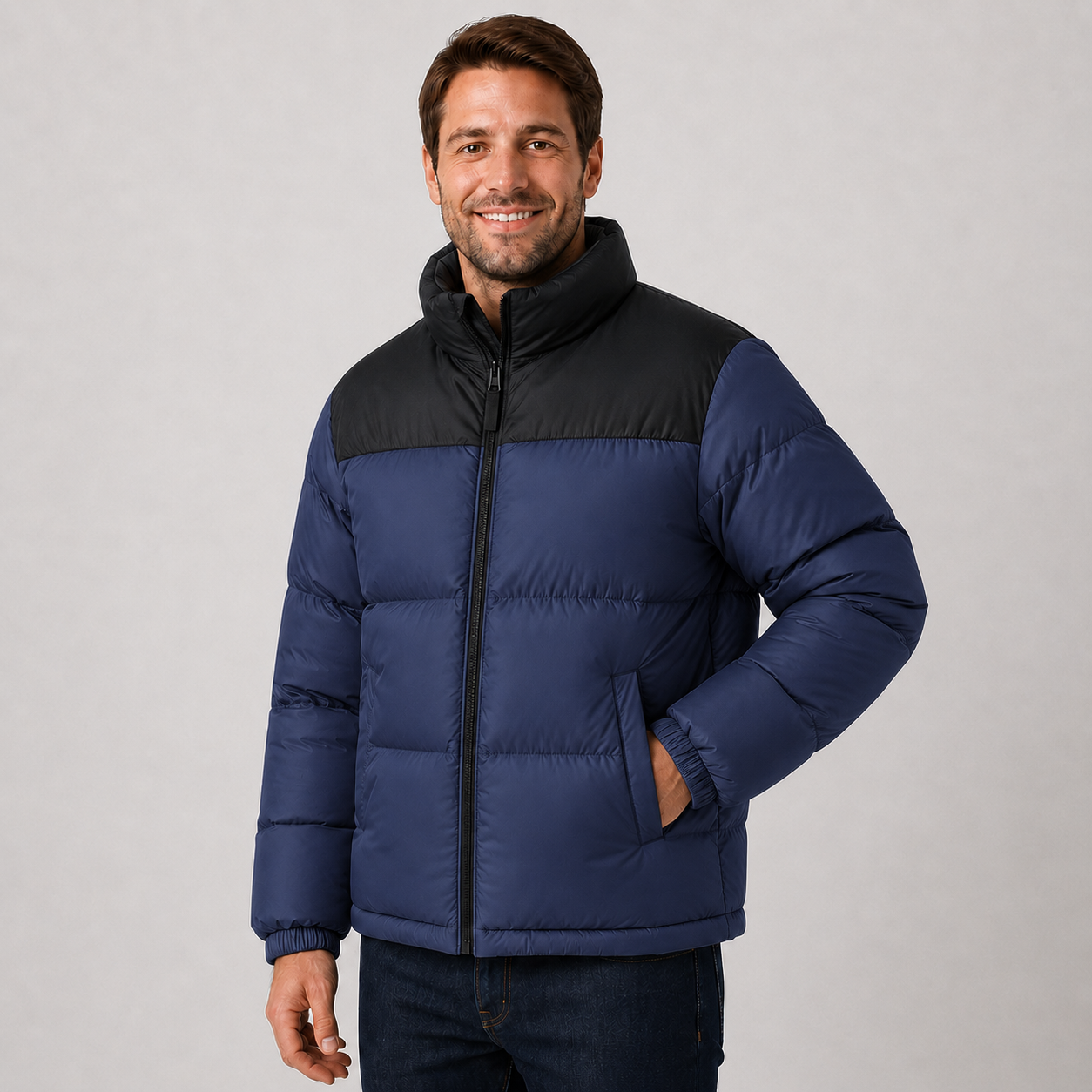 Men's Smart Heated Puffer Jacket