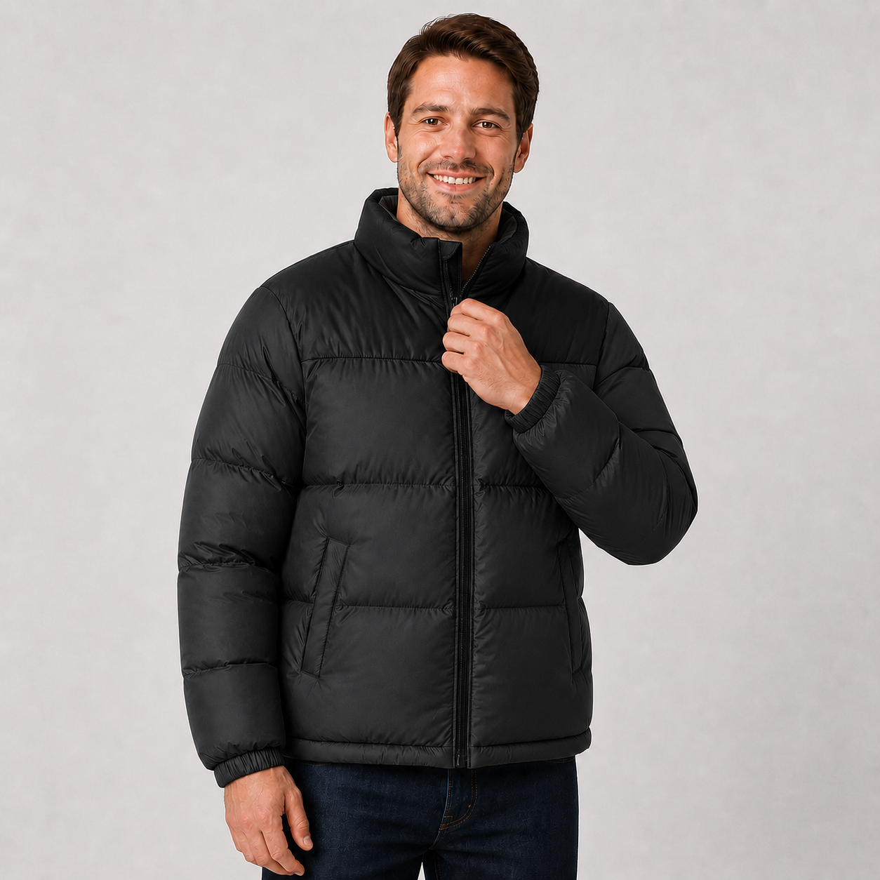 Men's Smart Heated Puffer Jacket