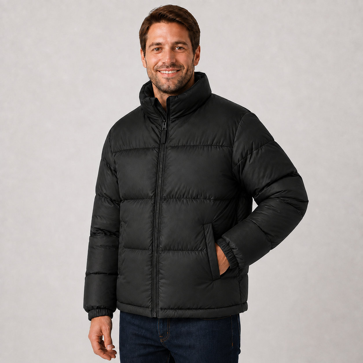 Men's Smart Heated Puffer Jacket