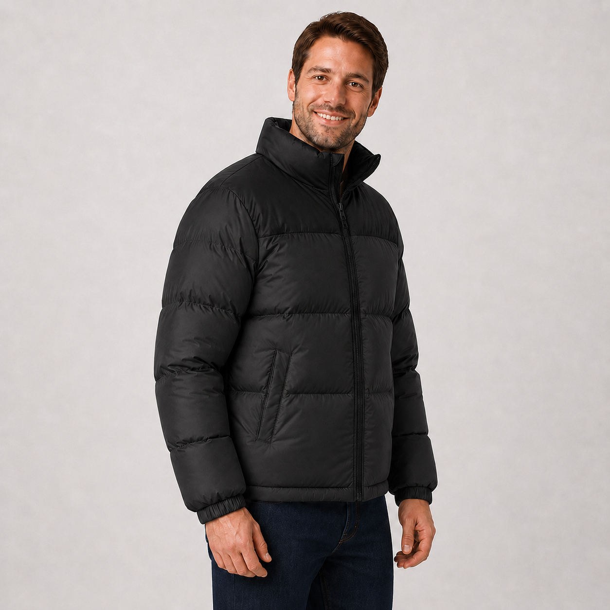 Men's Smart Heated Puffer Jacket