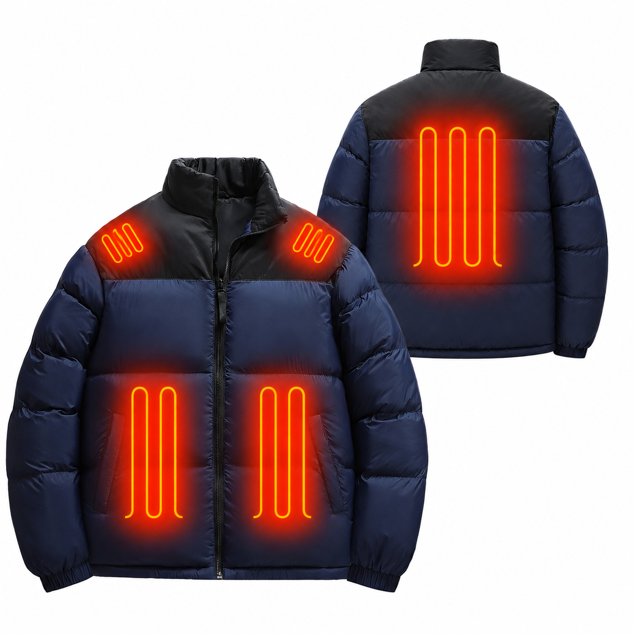Men's Smart Heated Puffer Jacket