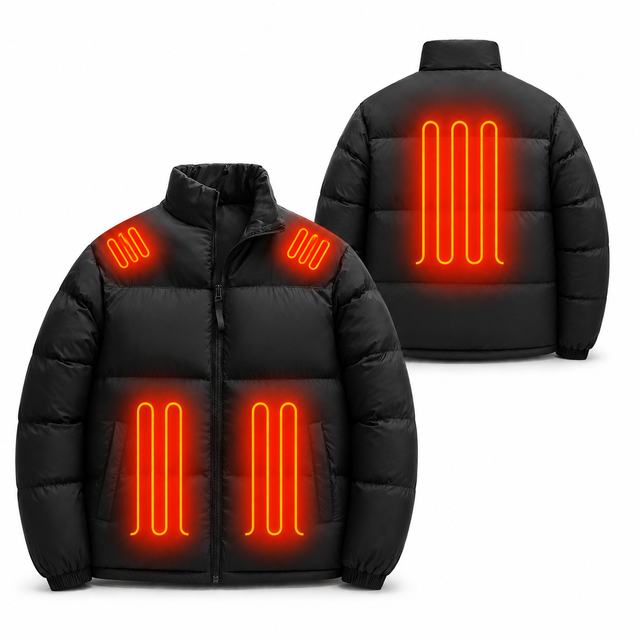 Men's Smart Heated Puffer Jacket