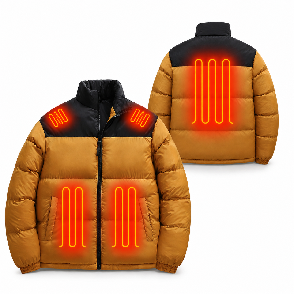 Men's Smart Heated Puffer Jacket