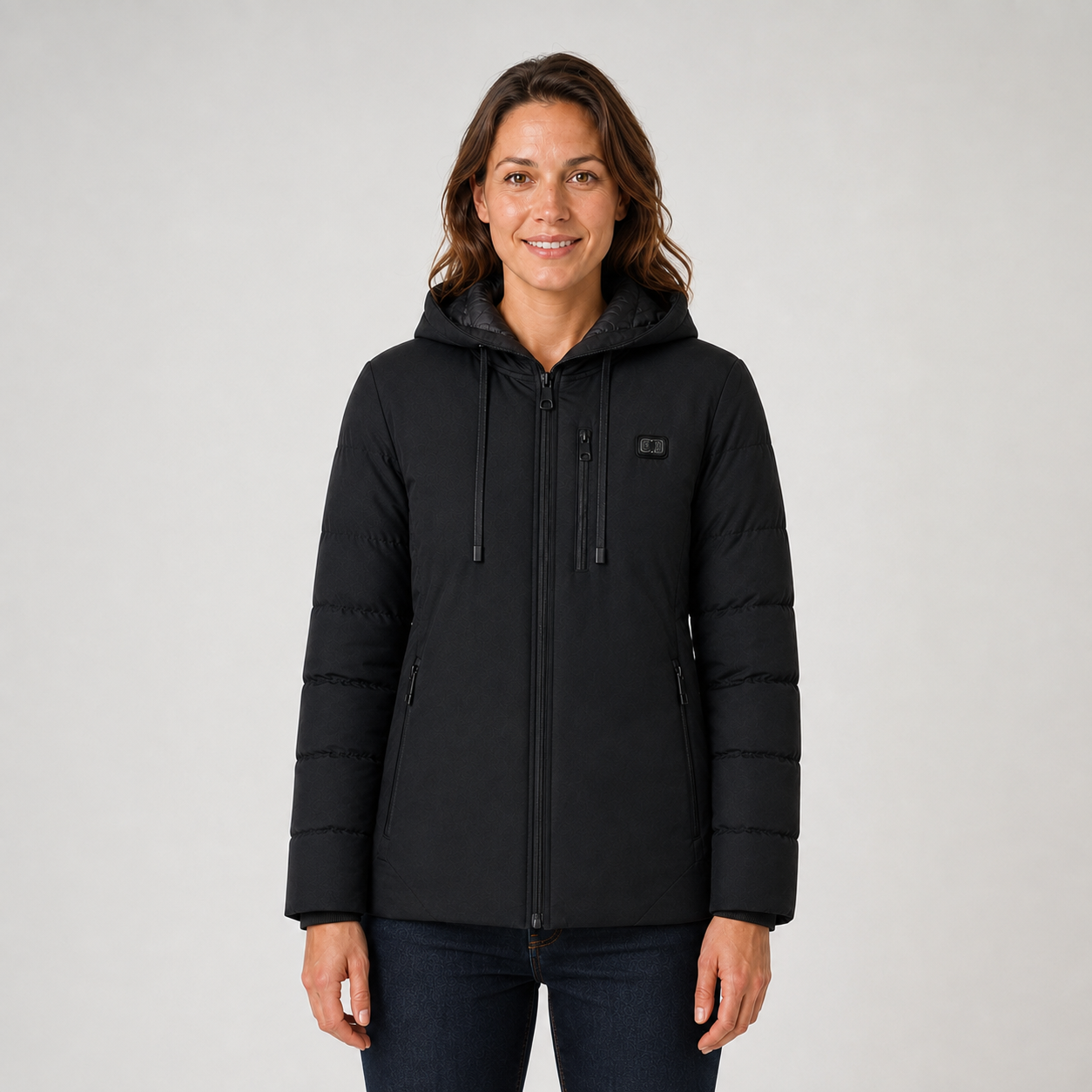 Women's 11-Zone Heated Hooded Jacket