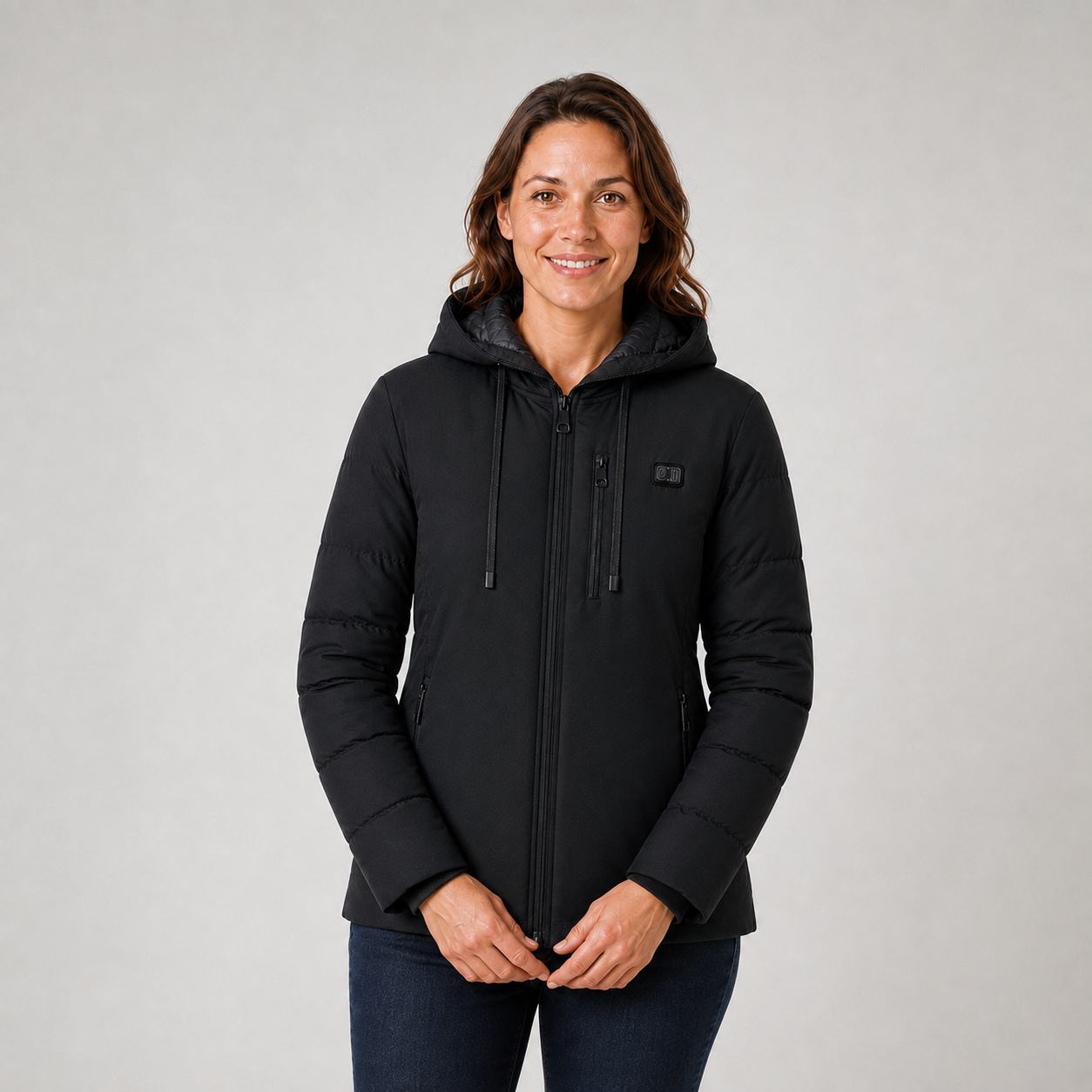Women's 11-Zone Heated Hooded Jacket