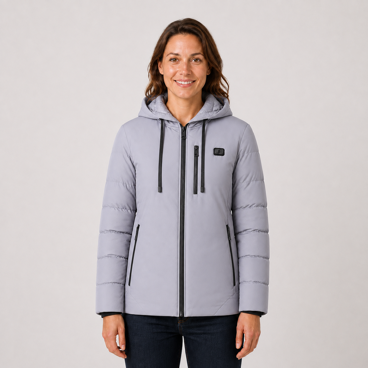 Women's 11-Zone Heated Hooded Jacket