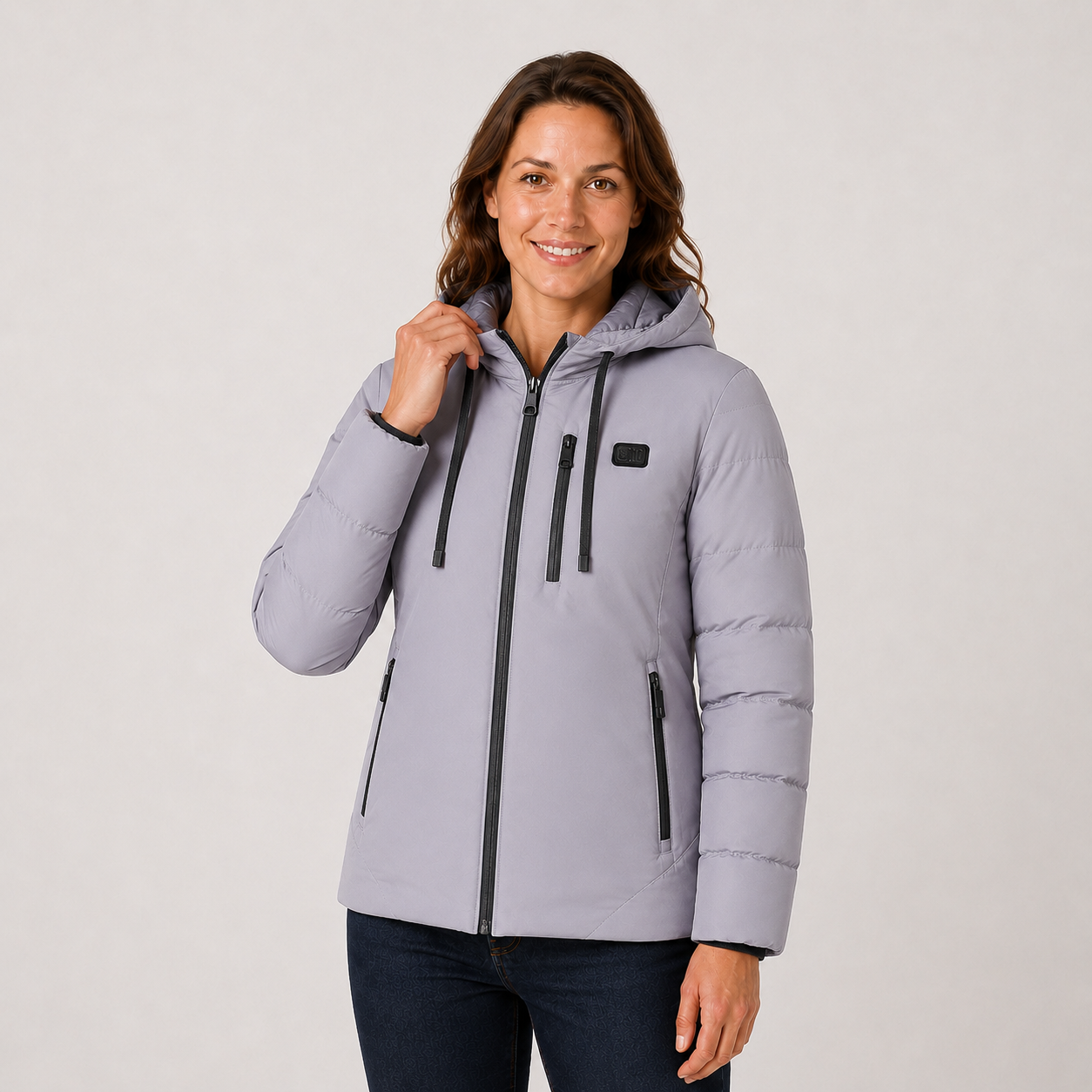 Women's 11-Zone Heated Hooded Jacket