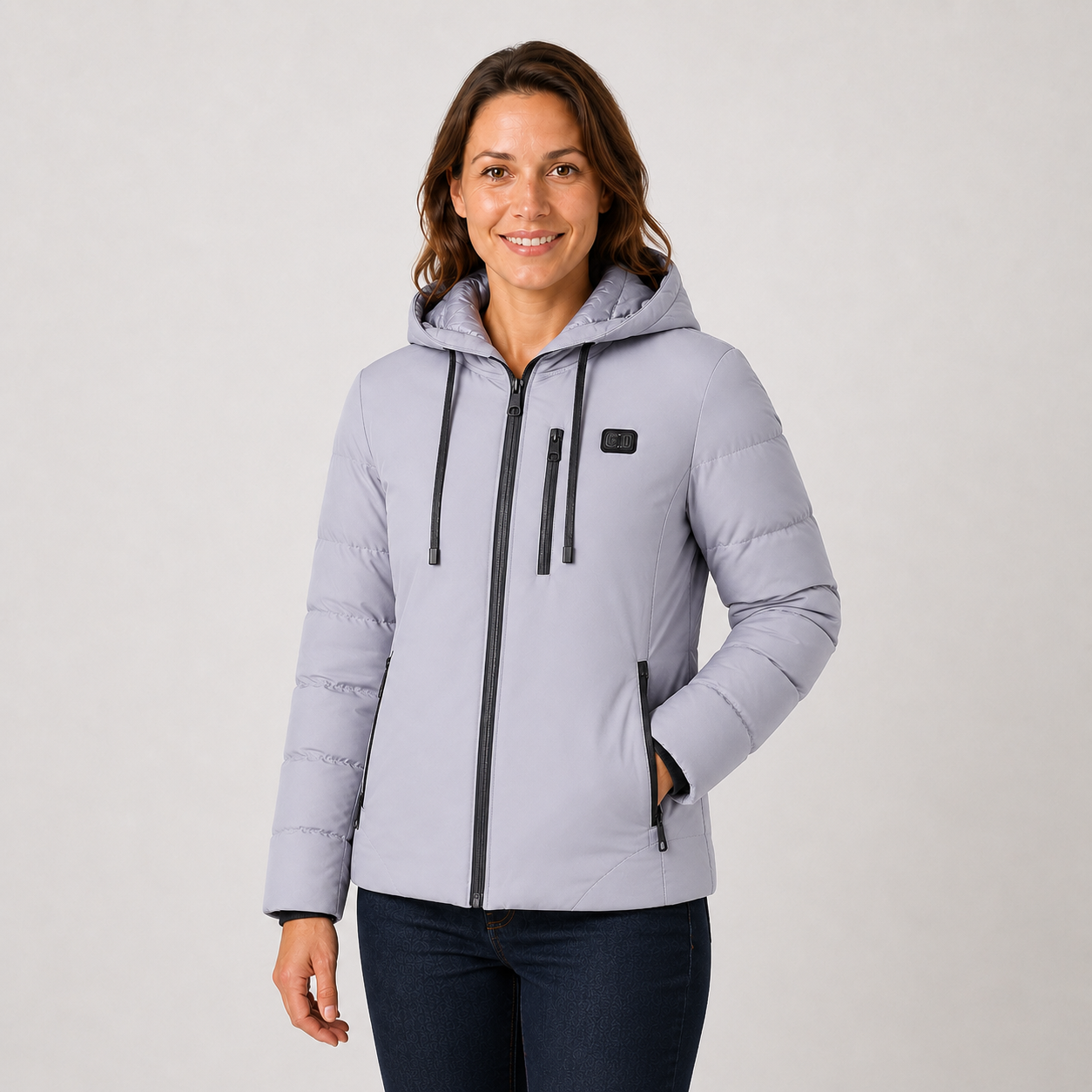 Women's 11-Zone Heated Hooded Jacket