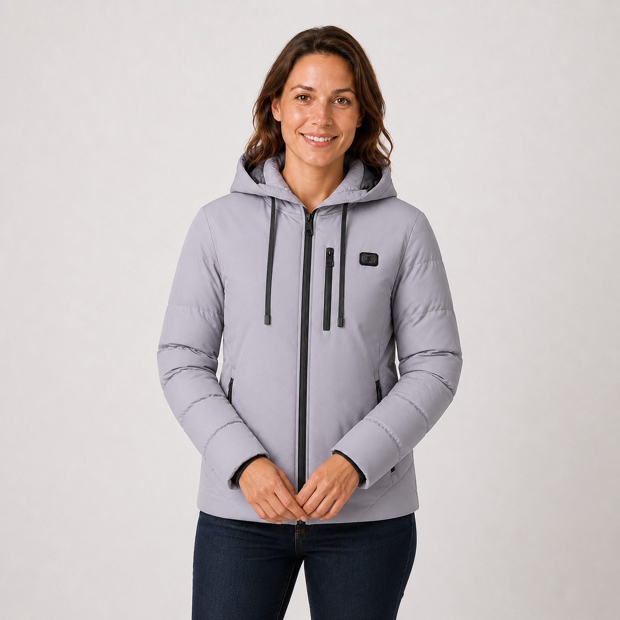 Women's 11-Zone Heated Hooded Jacket