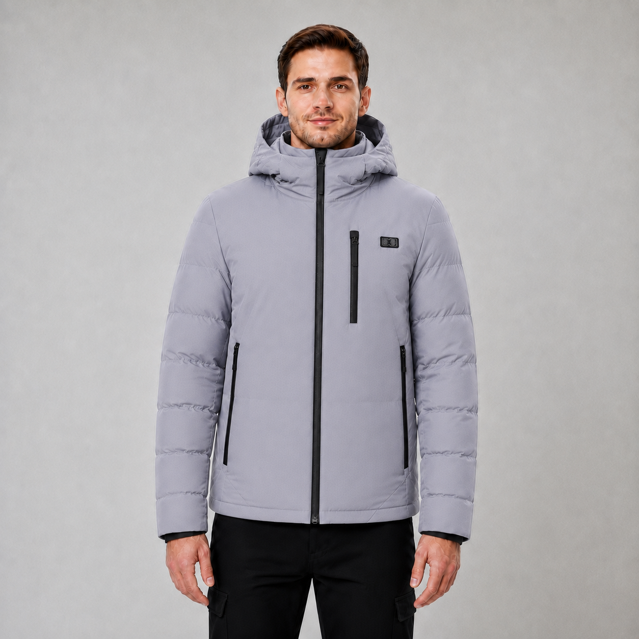 Men's 11-Zone Heated Hooded Jacket