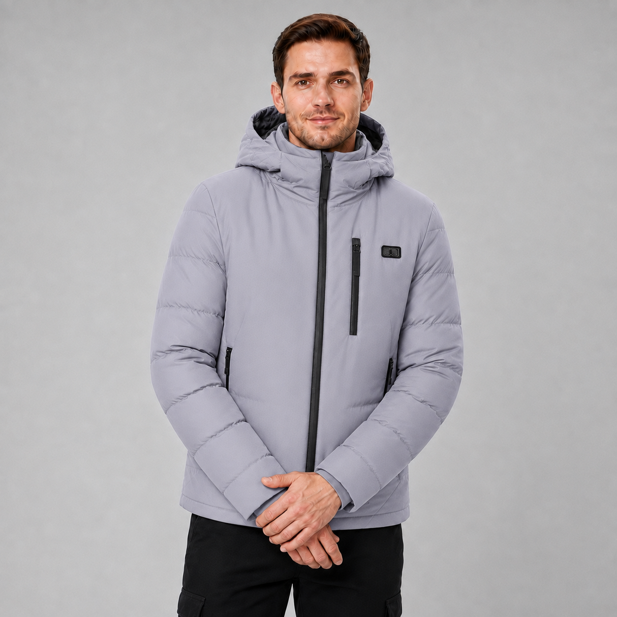 Men's 11-Zone Heated Hooded Jacket