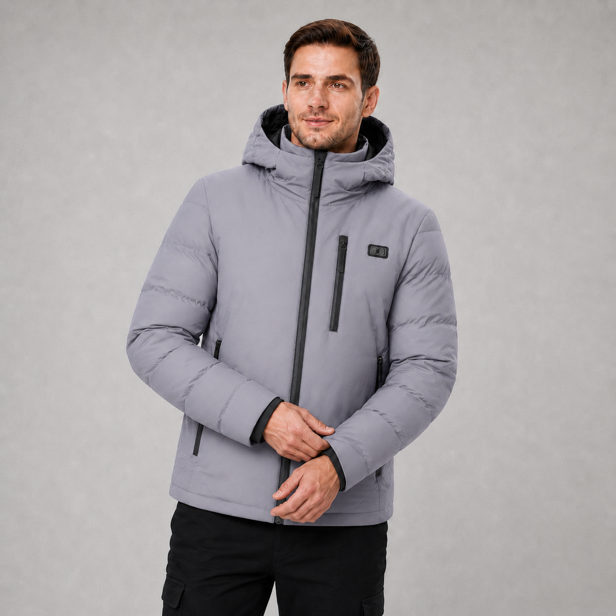 Men's 11-Zone Heated Hooded Jacket