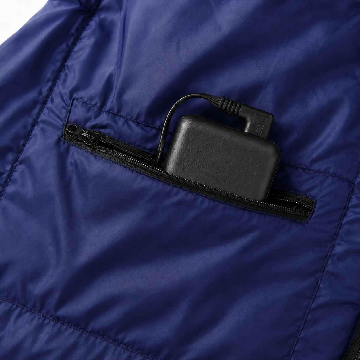 Women‘s Hooded Heated Jacket | All-Day Comfort for Extreme Cold, Blue