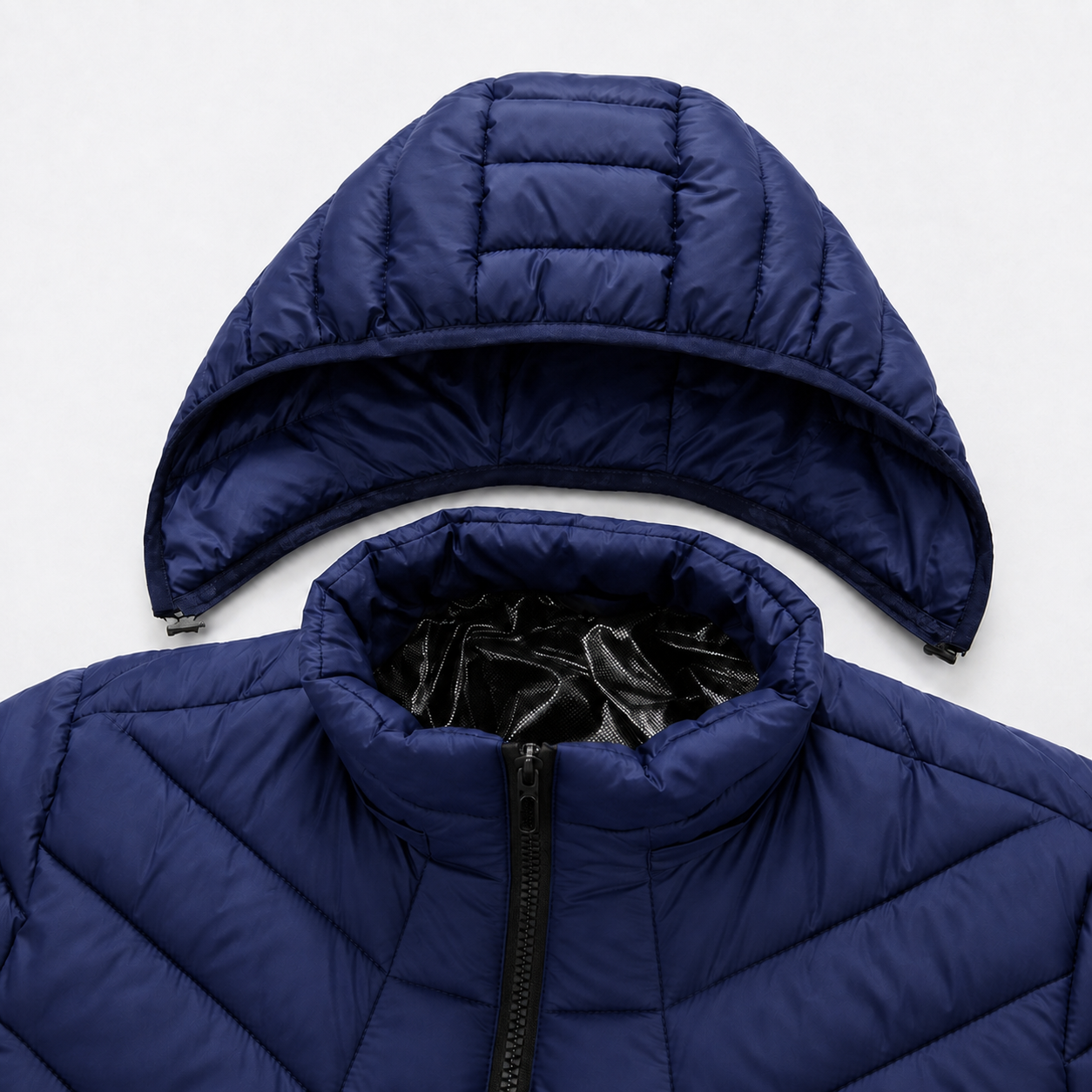 Women‘s Hooded Heated Jacket | All-Day Comfort for Extreme Cold, Blue