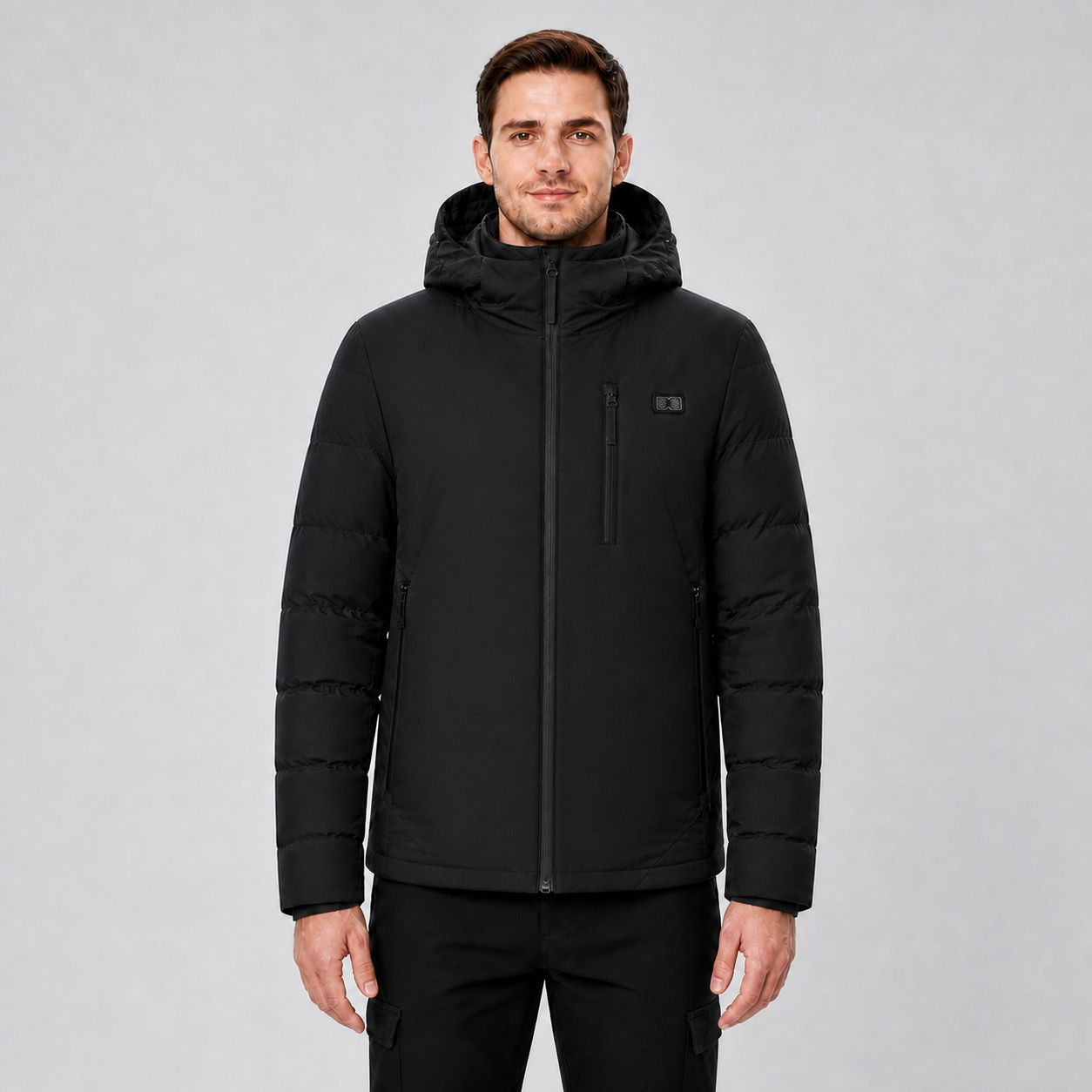 Men's 11-Zone Heated Hooded Jacket