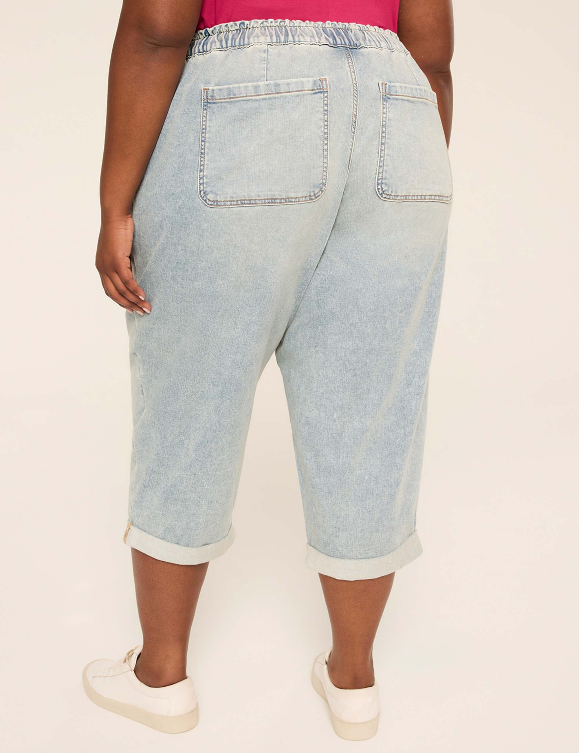 Cloud Knit Pull-On Capri