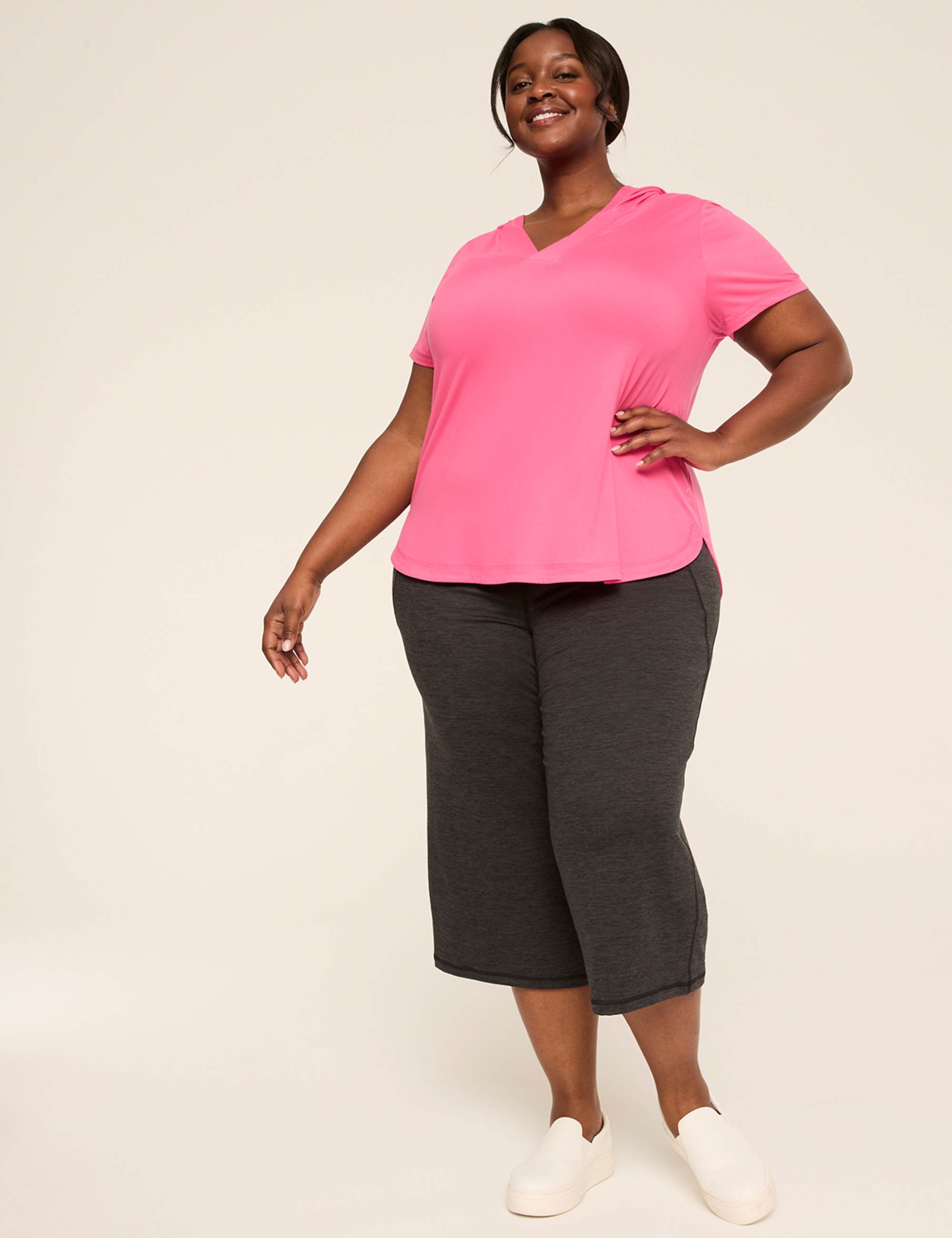 LIVI Soft Wide Leg Crop Pant