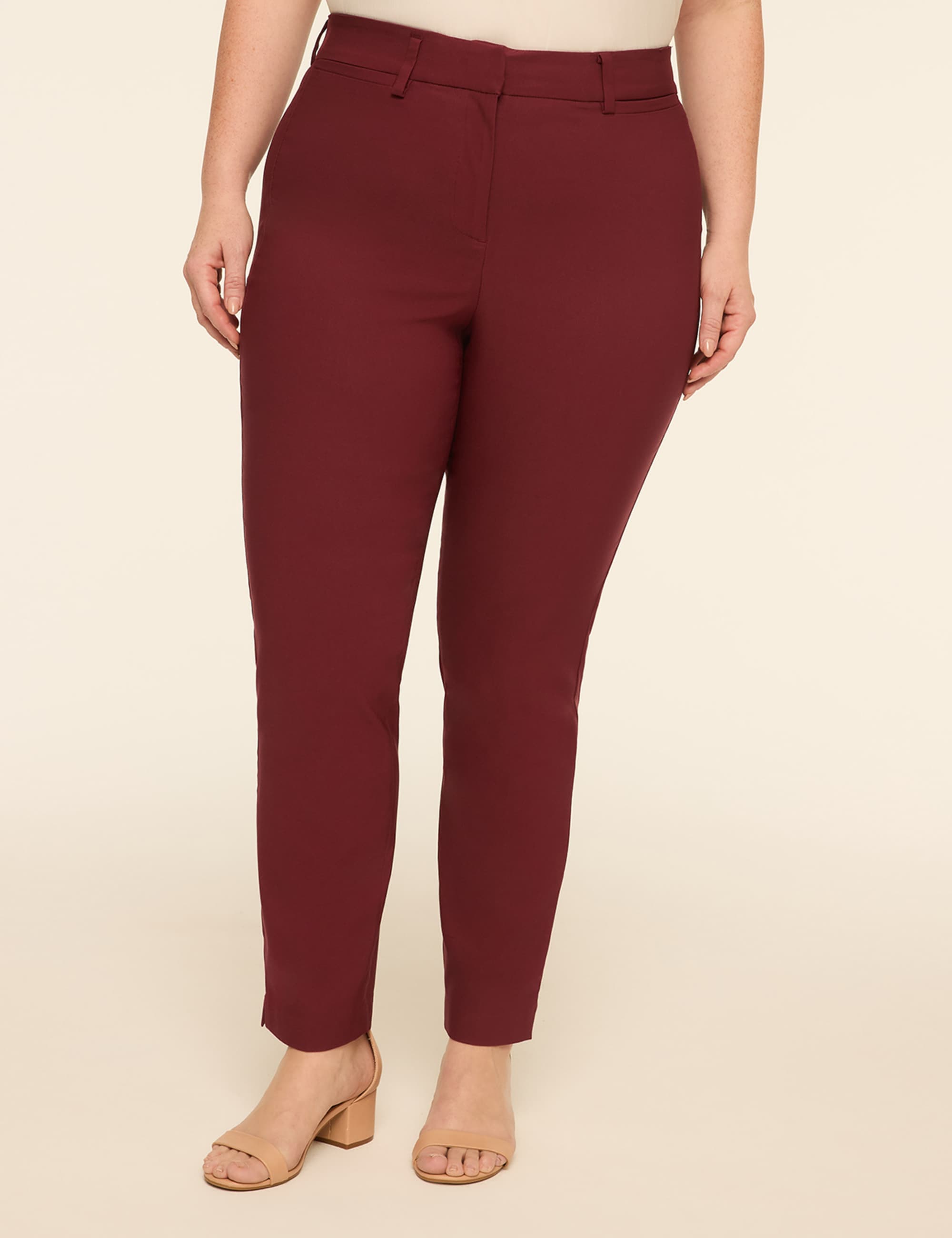 4-Season High-Rise Slim Ankle Pant