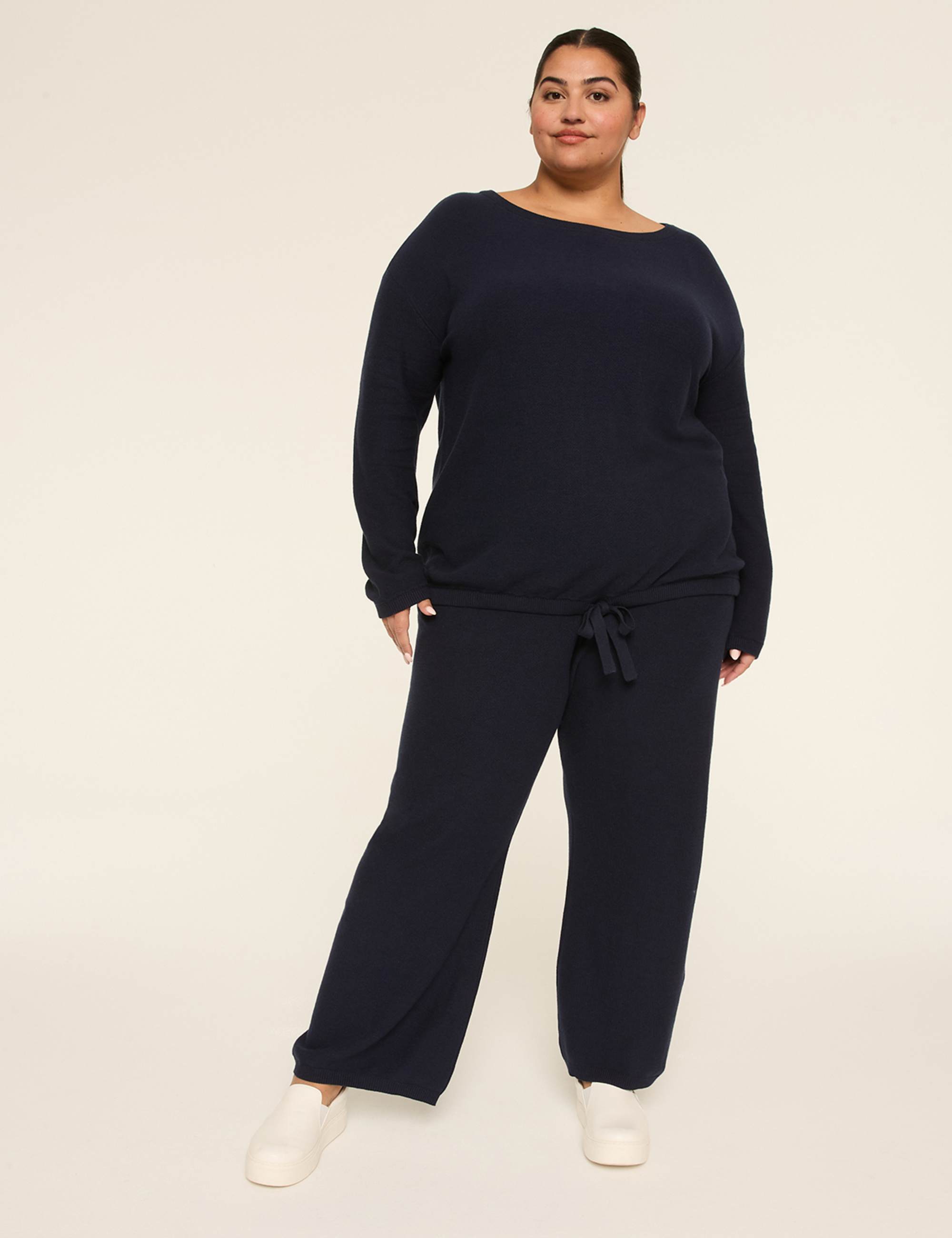 LIVI Sweater Relaxed Straight Pant