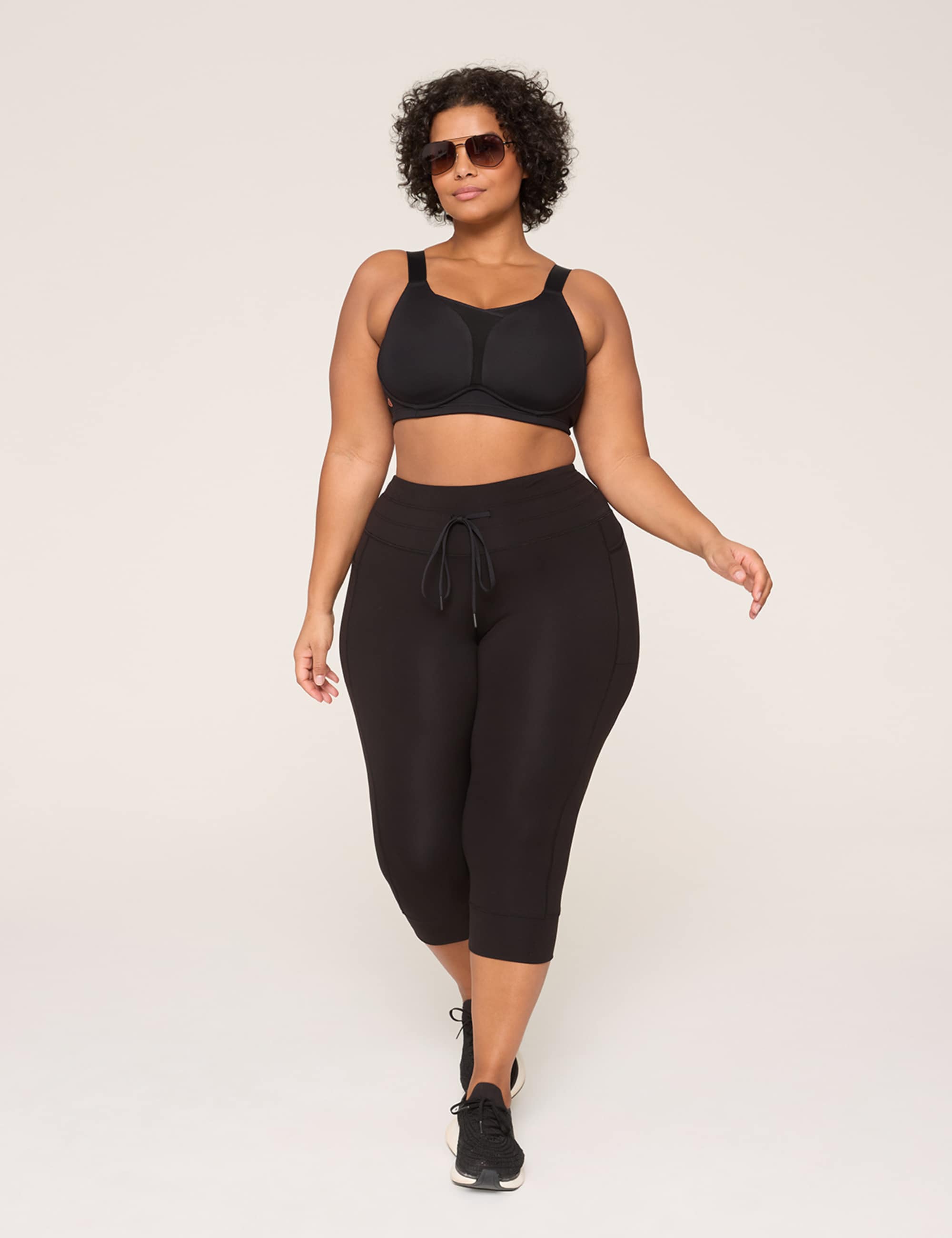 LIVI Soft Drawstring 21" Capri Legging