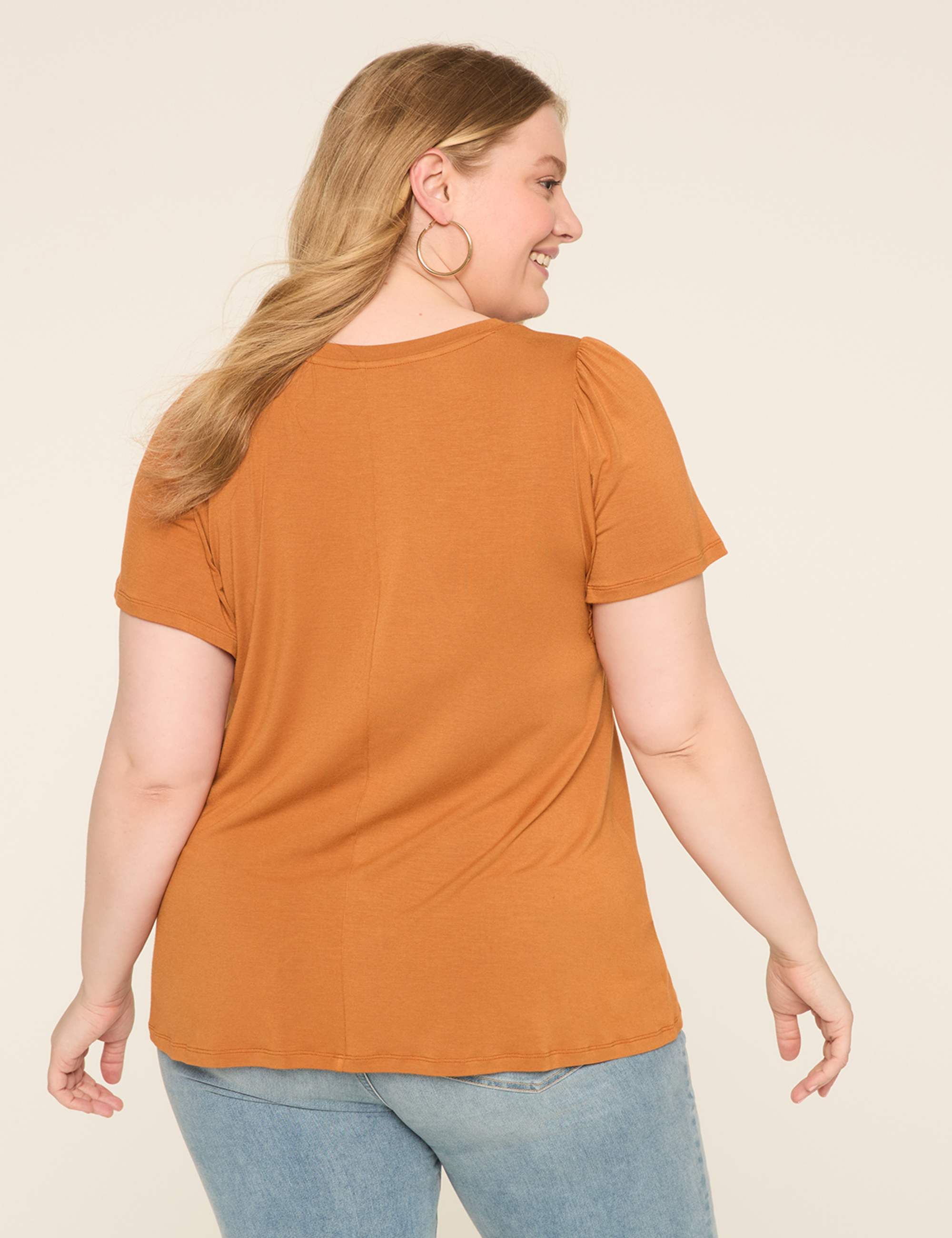 DreamFeel Short-Sleeve Crew-Neck Top