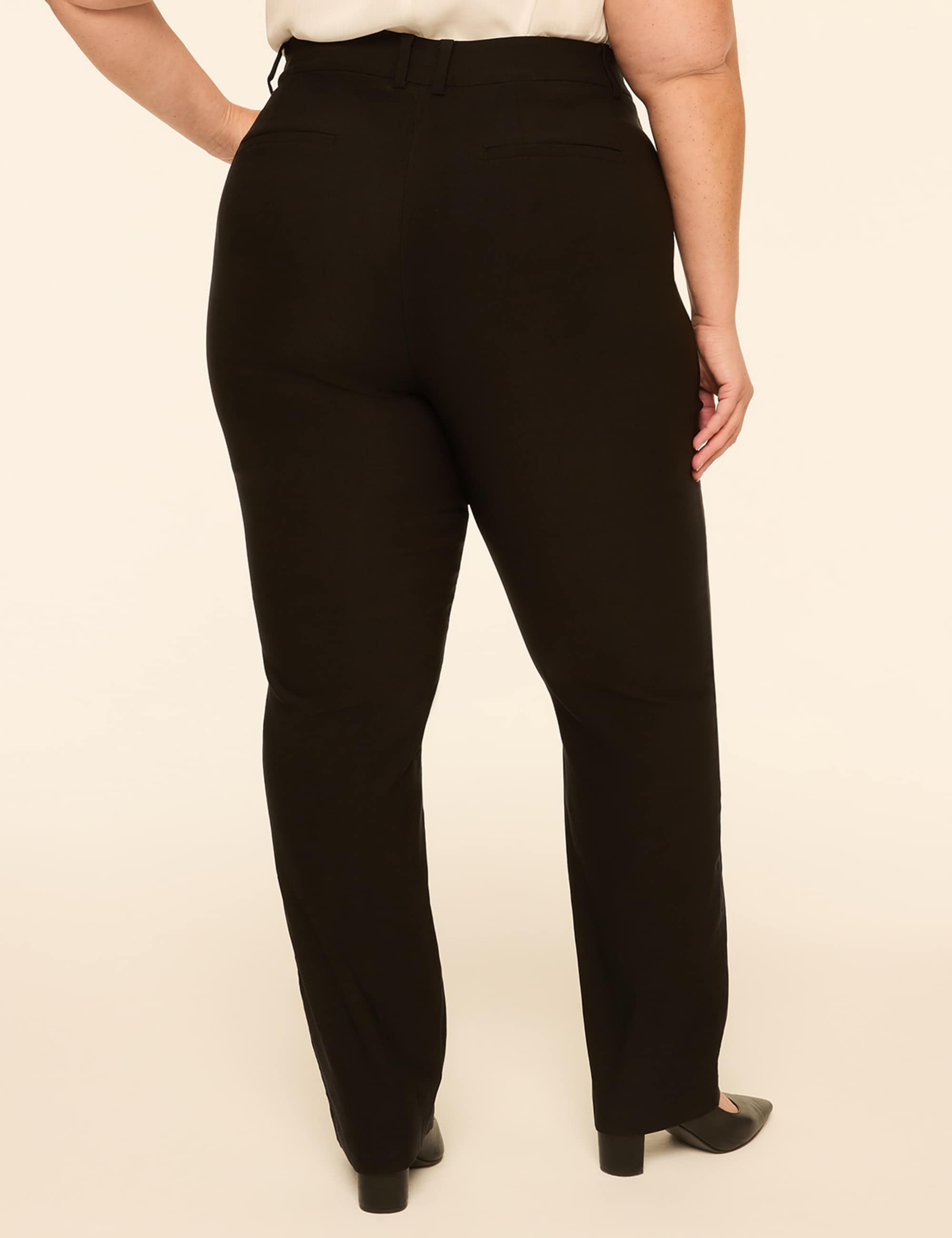 4-Season High-Rise Straight Leg Pant