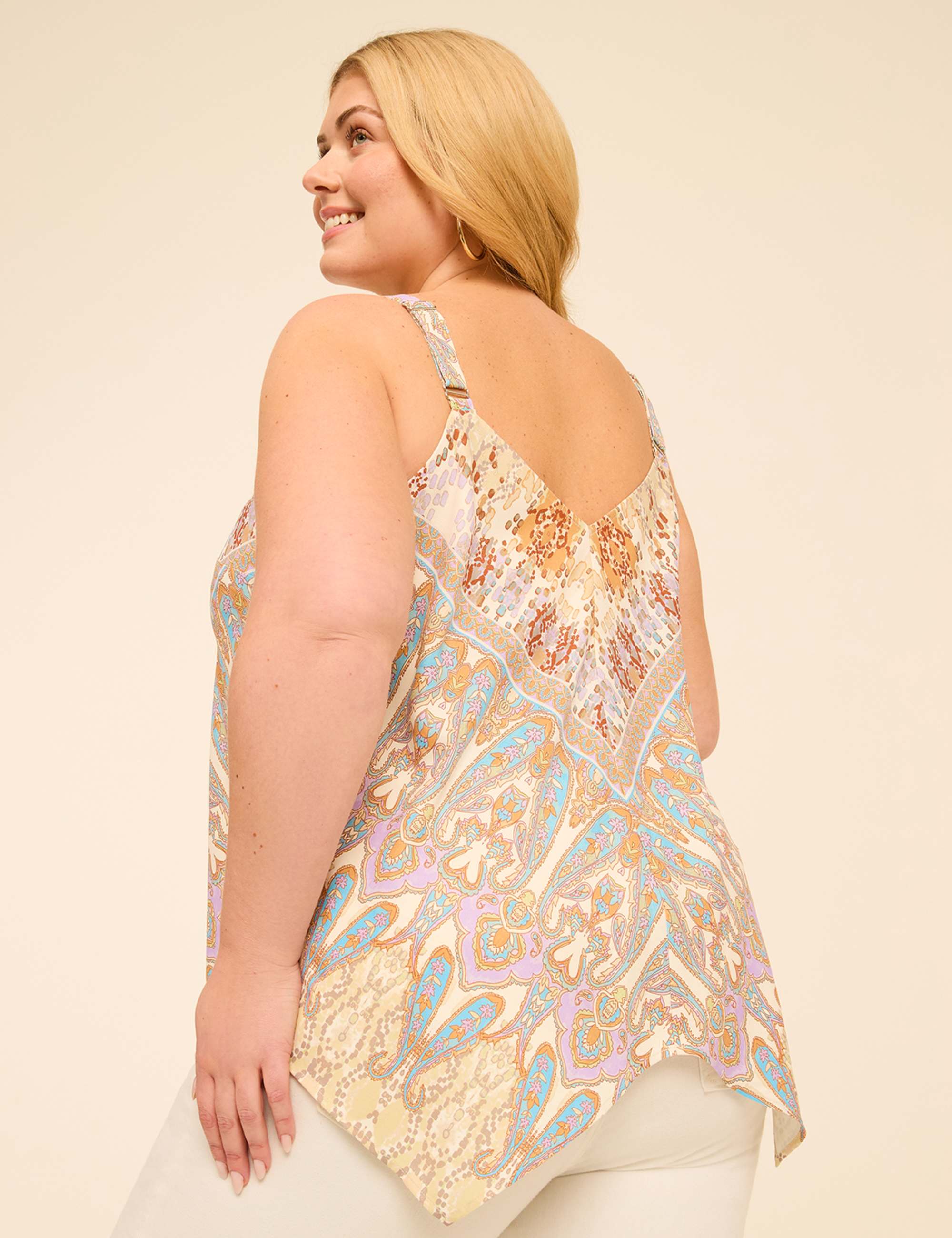 Handkerchief-Hem Tank