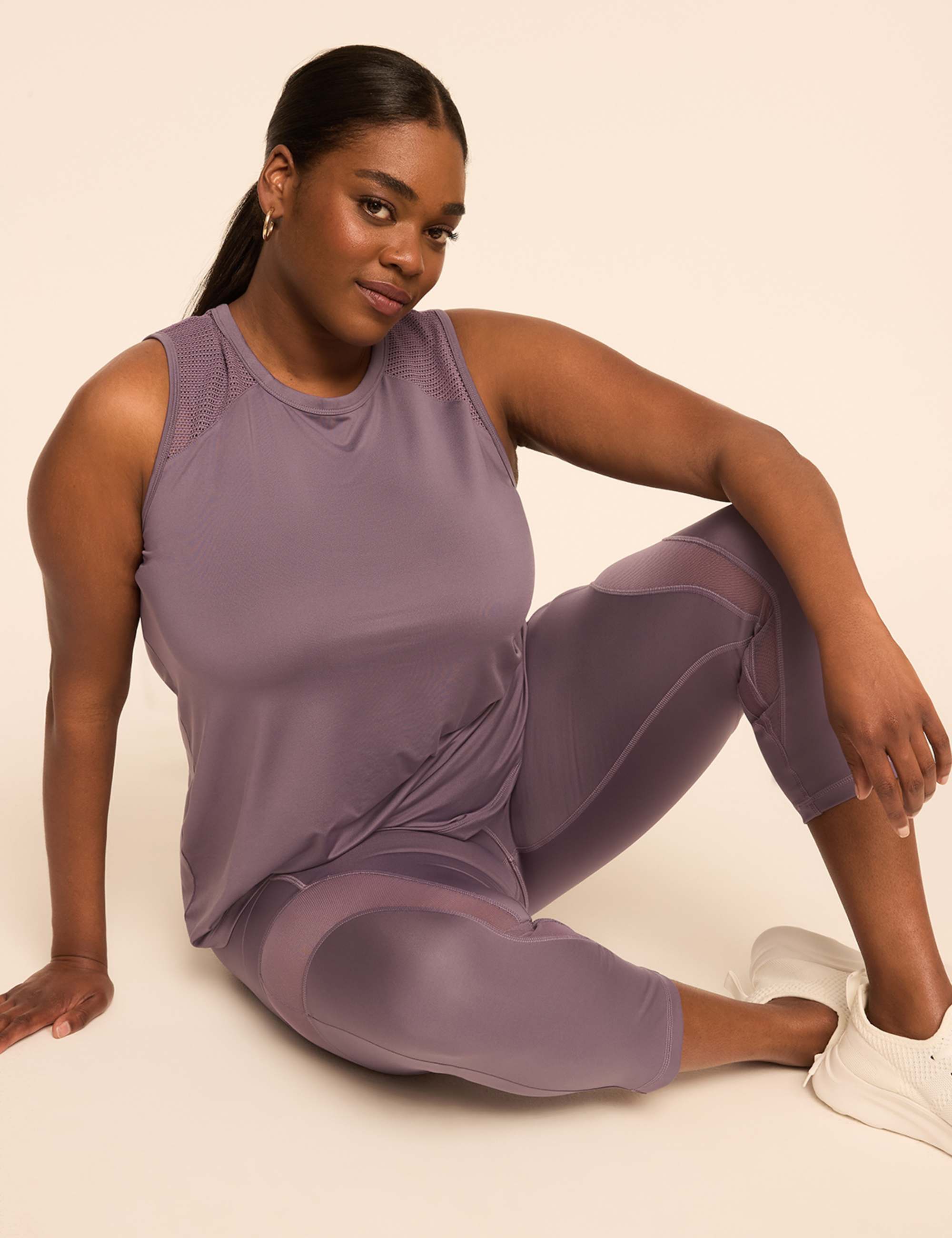 LIVI Go-Getter Wicking Mesh-Detail Tank