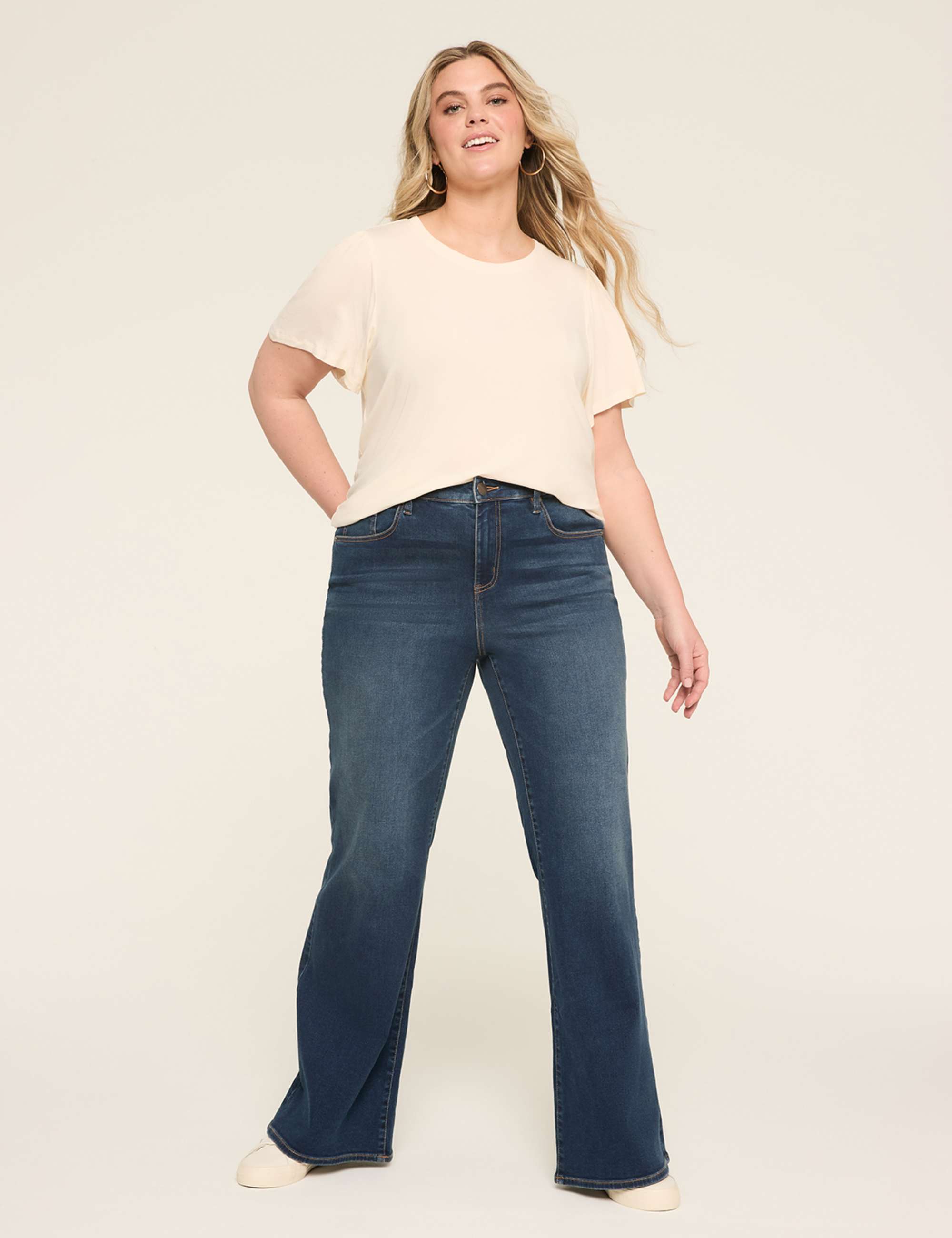 DreamFeel Short-Sleeve Crew-Neck Top