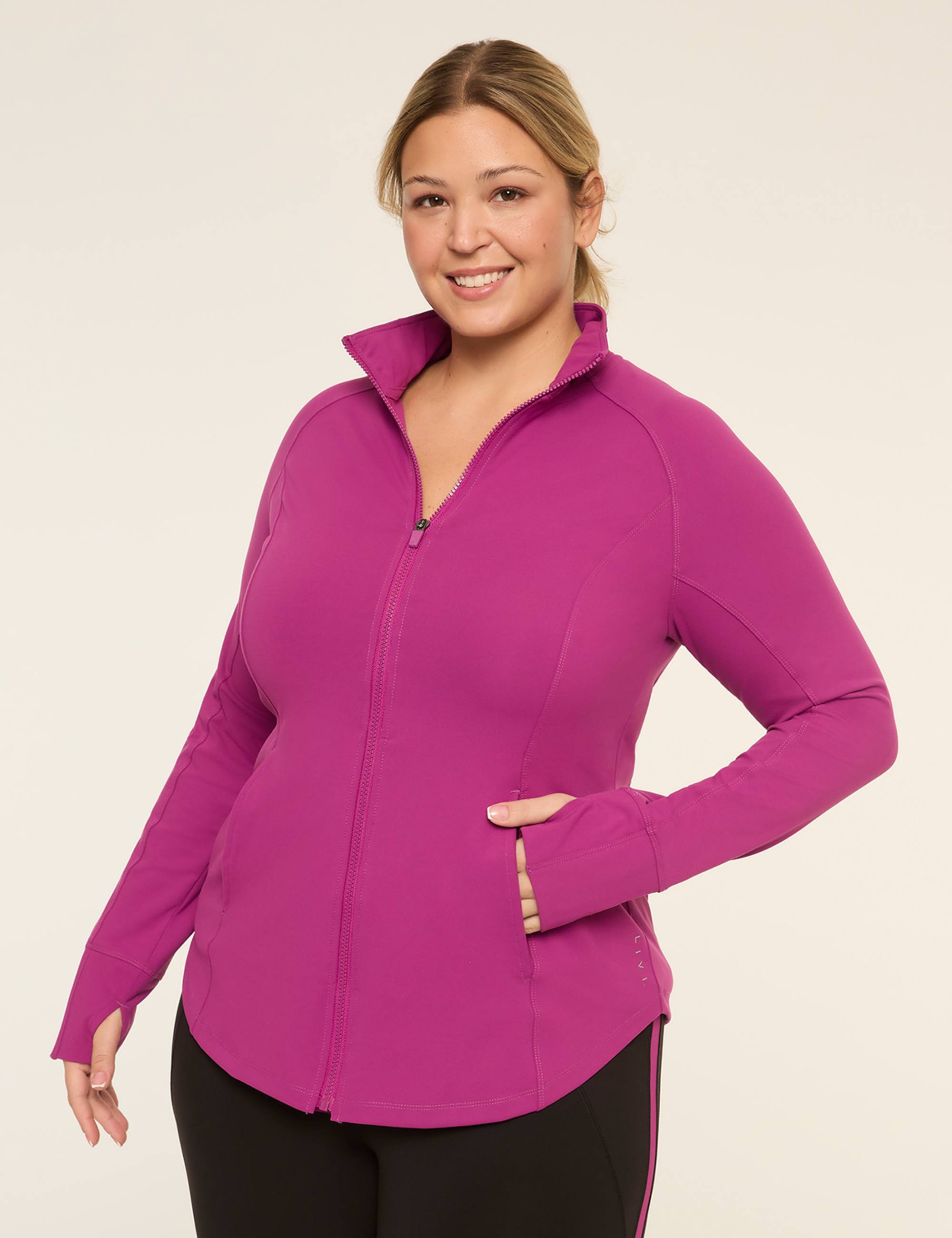 LIVI Soft Zip-Front Jacket