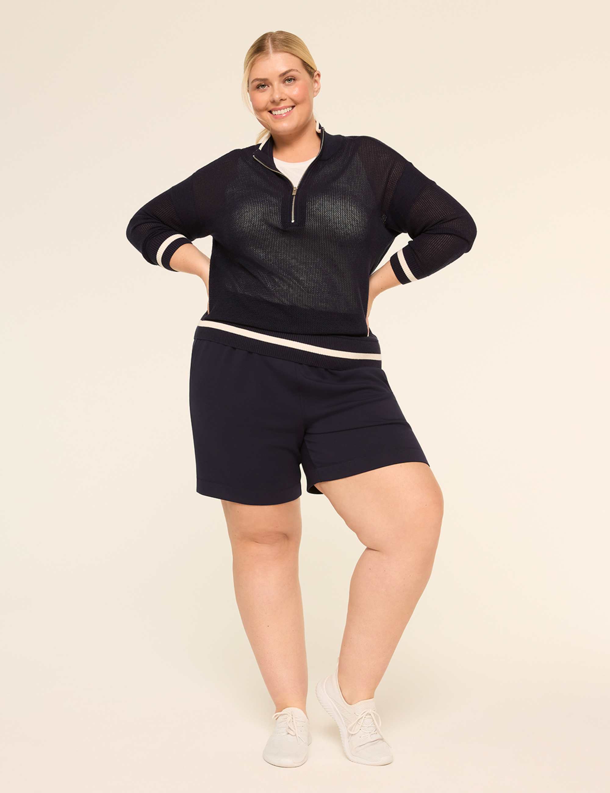LIVI Half-Zip Sweater Pullover
