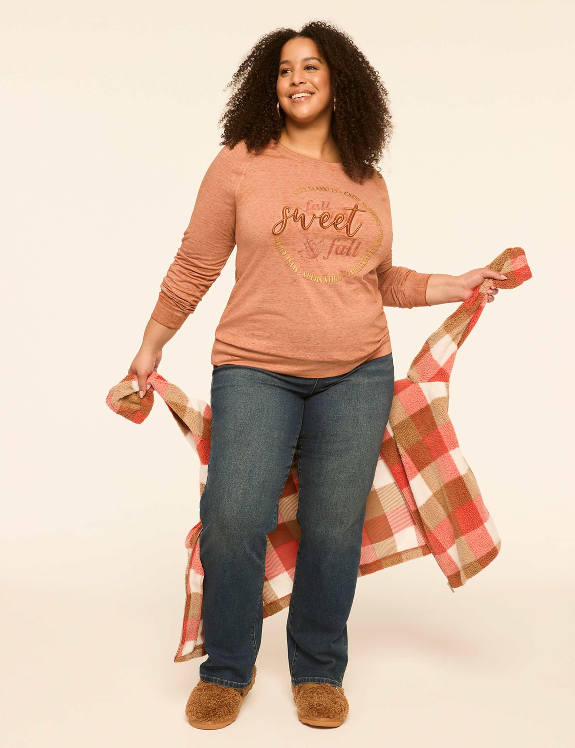 Fall Sweet Fall Long-Sleeve Graphic Tee