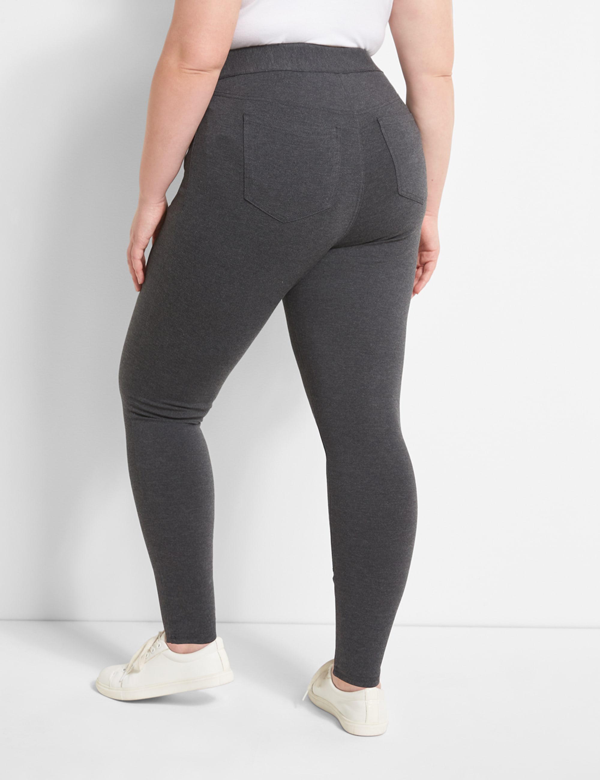 Ponte Pull-On High-Rise Legging