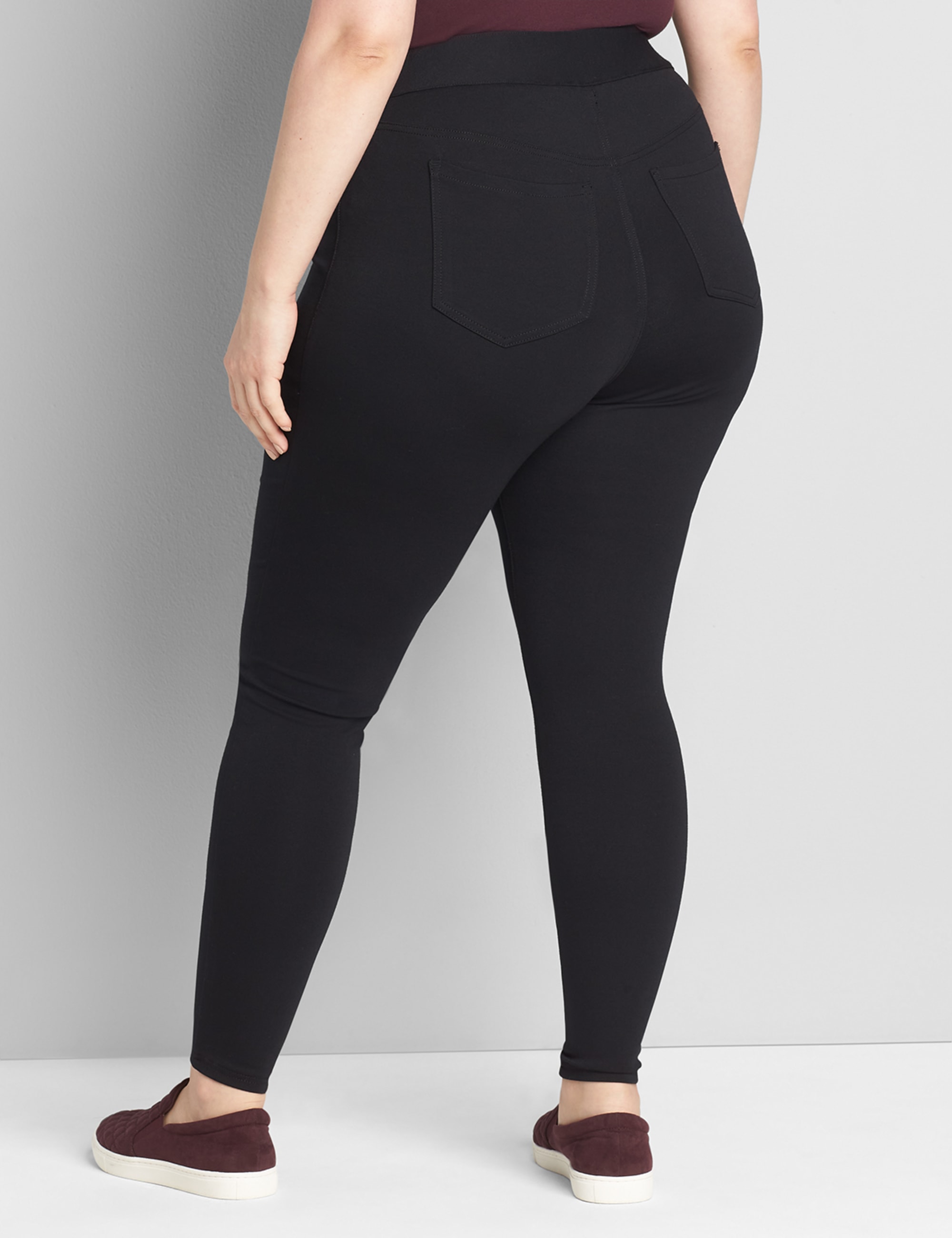 Ponte Pull-On High-Rise Legging