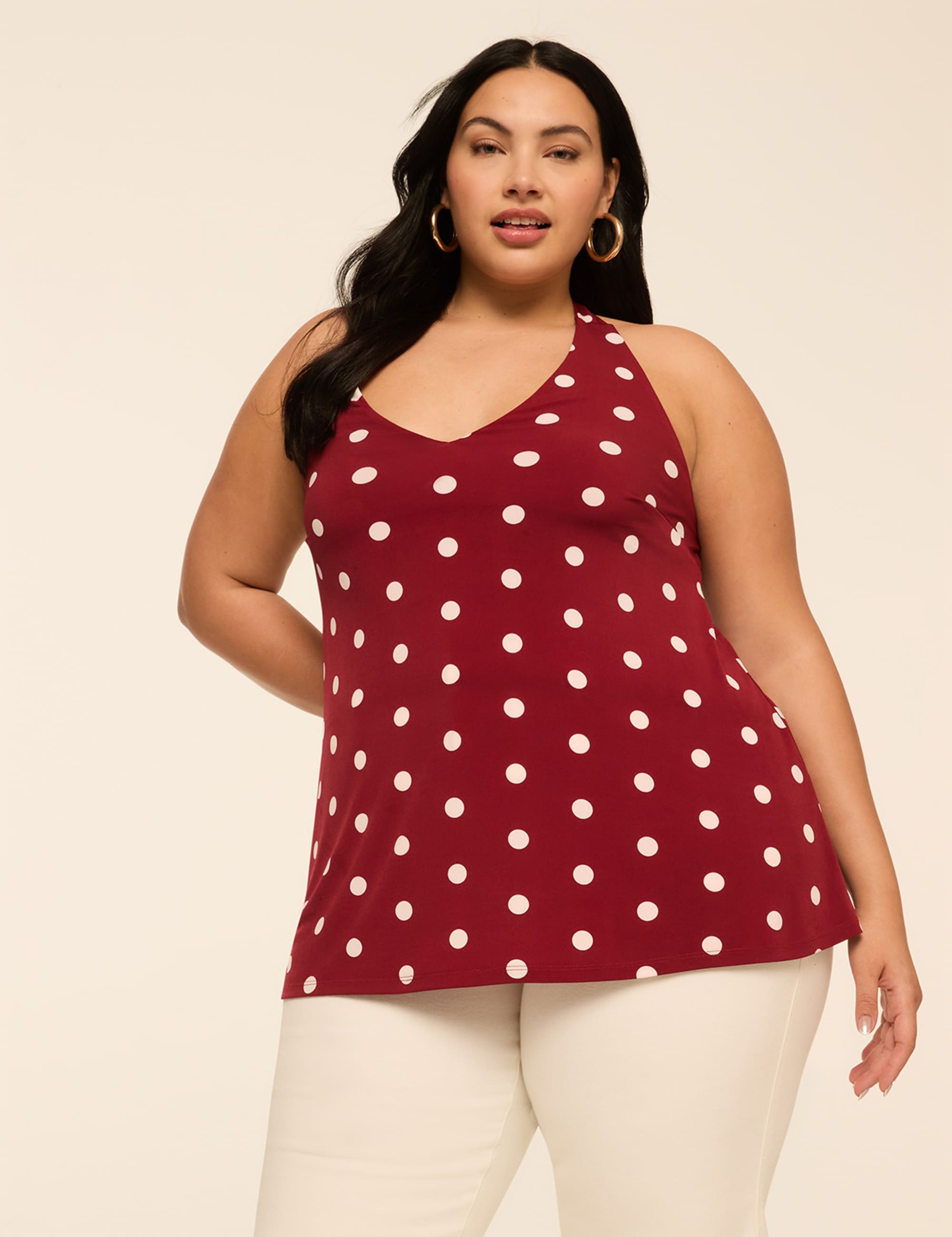 Tie-Neck Halter Top