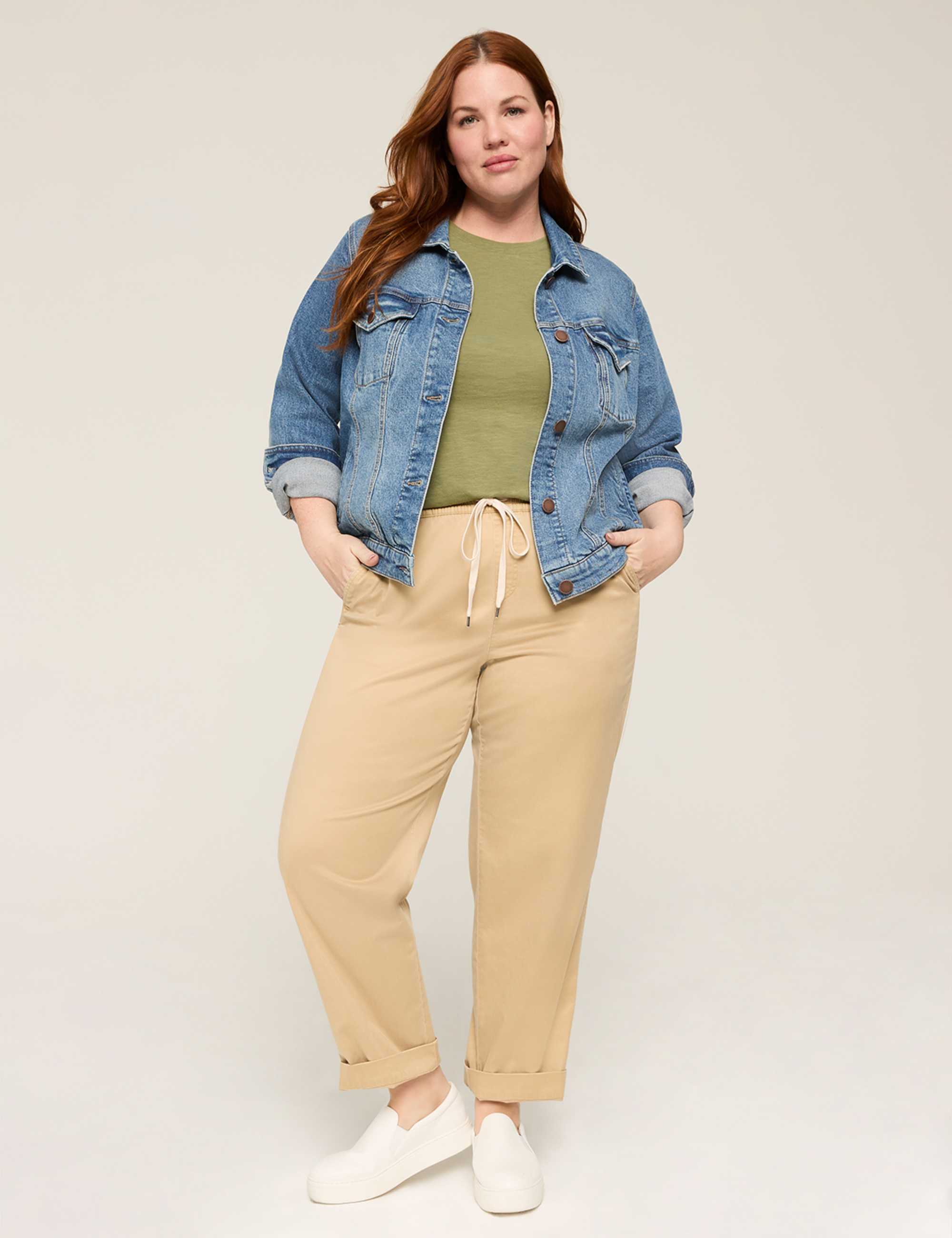 Pull-On Super-Soft Chino Pant