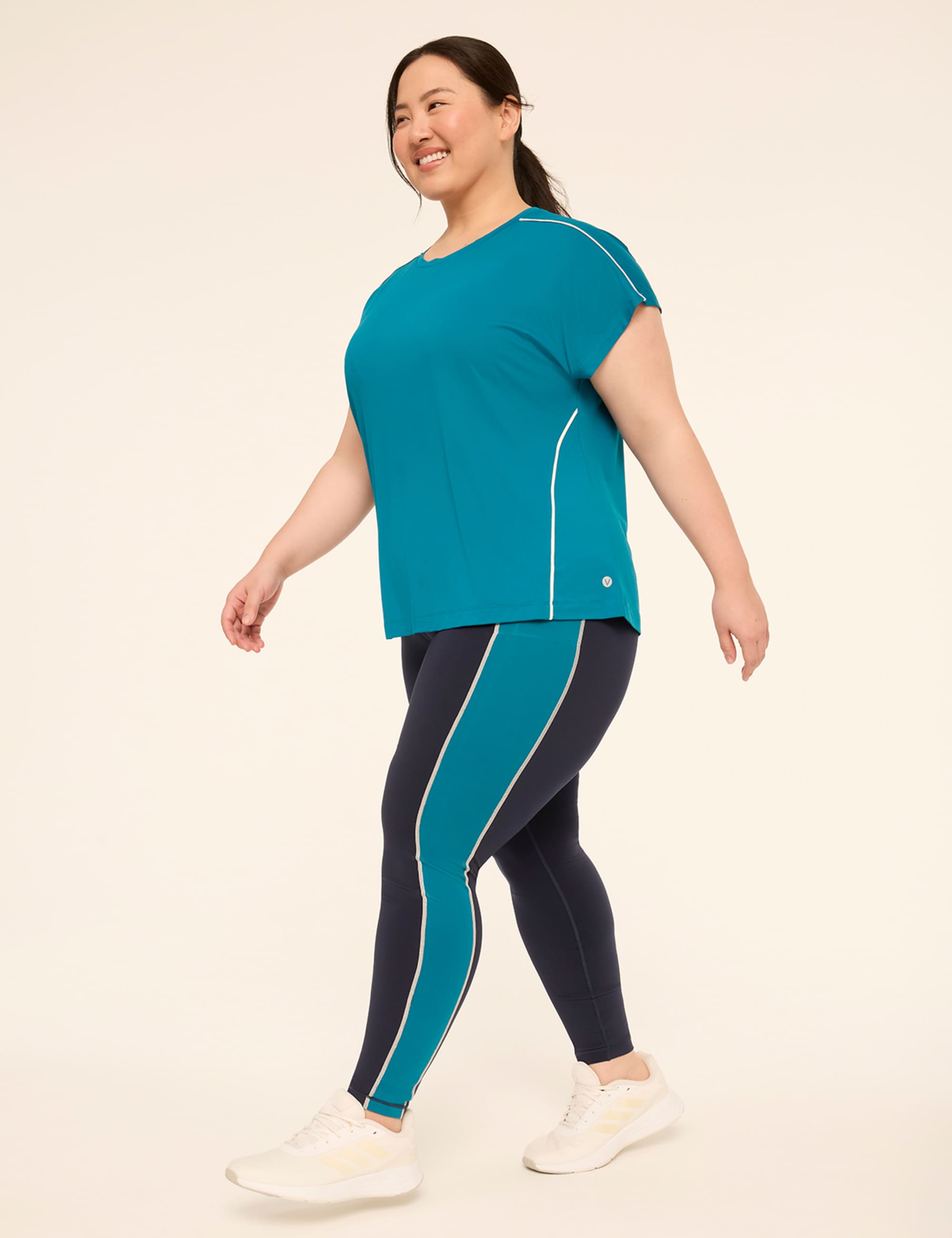 LIVI Go-Getter Wicking Colorblock 7/8 Legging
