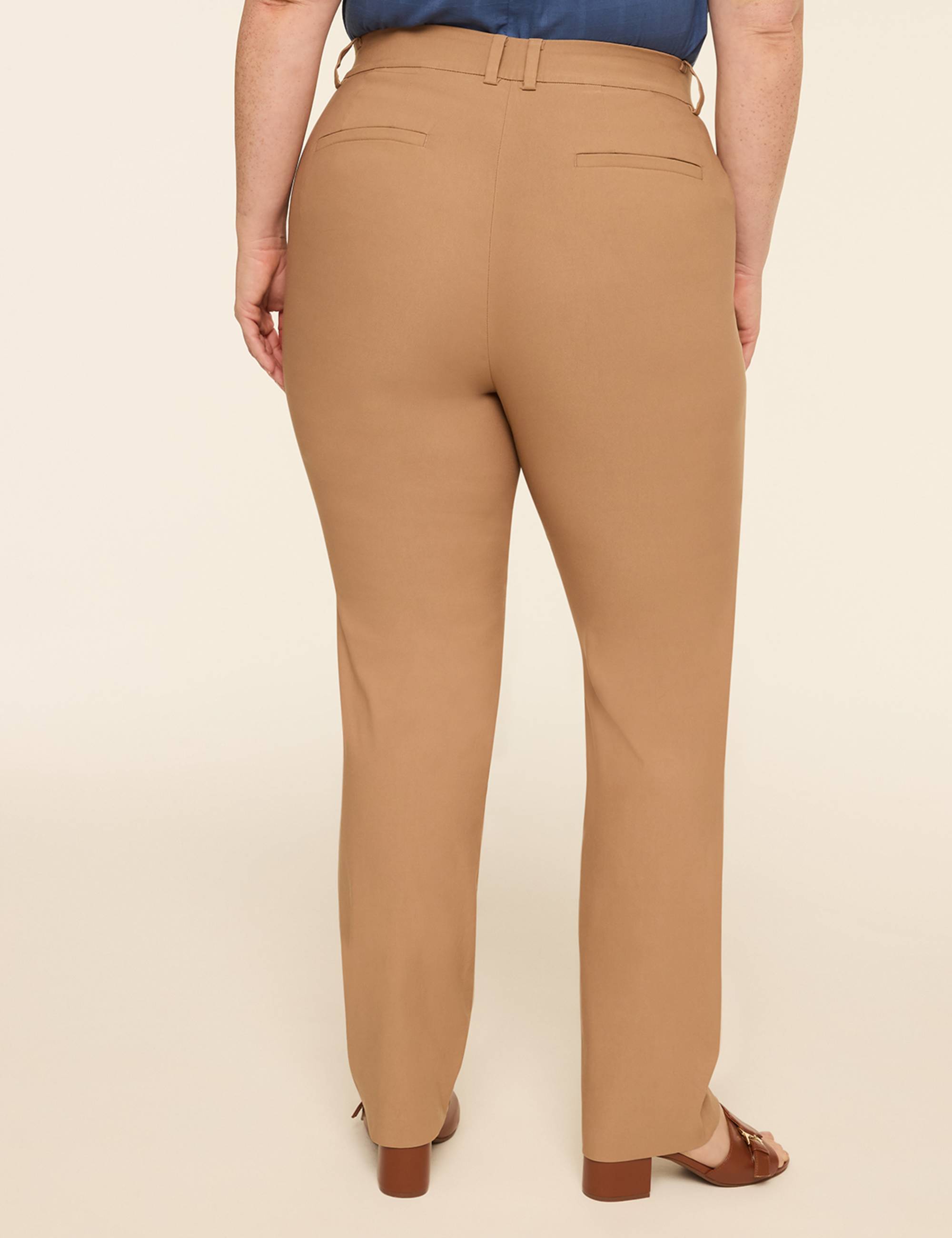 4-Season High-Rise Straight Leg Pant