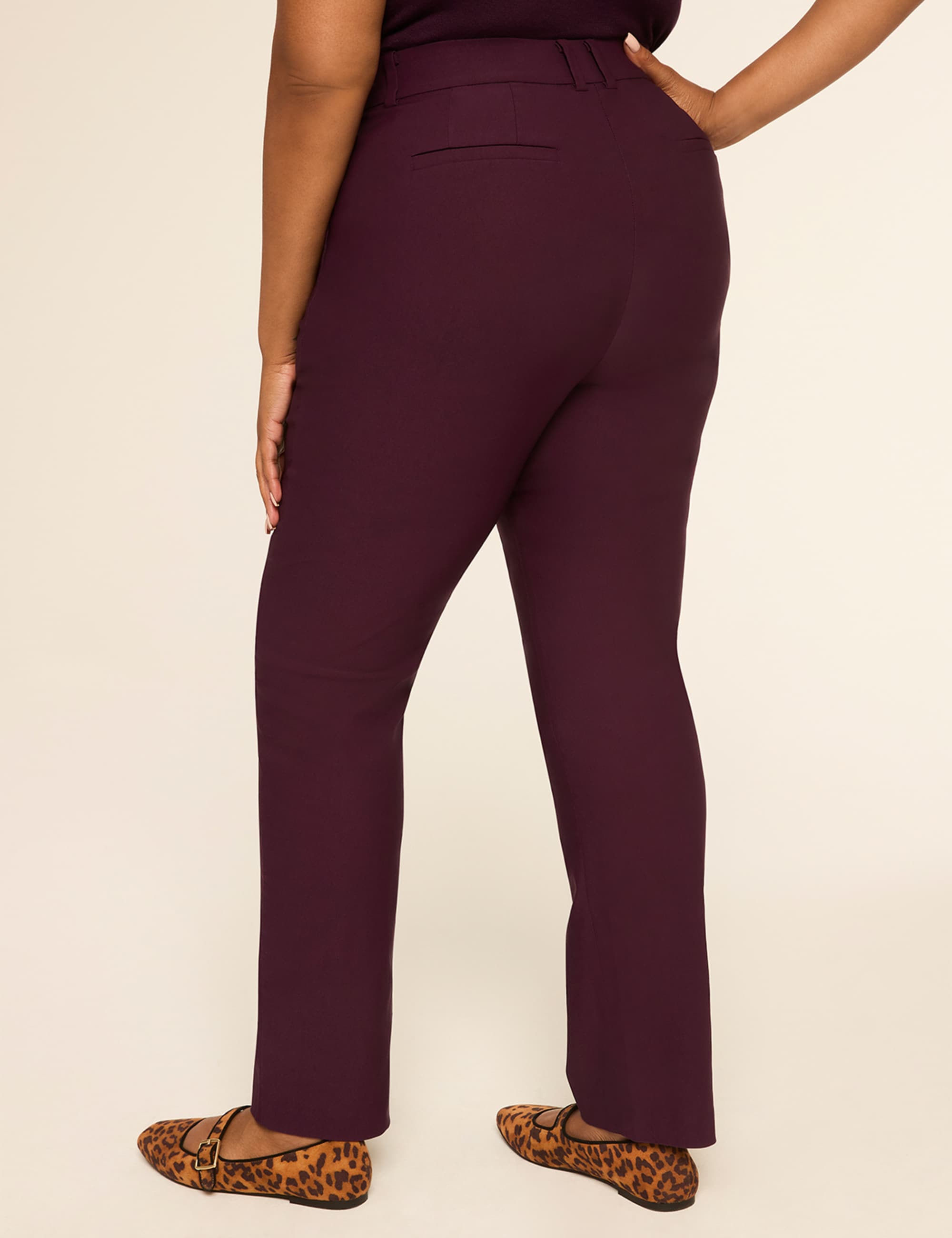4-Season High-Rise Straight Leg Pant