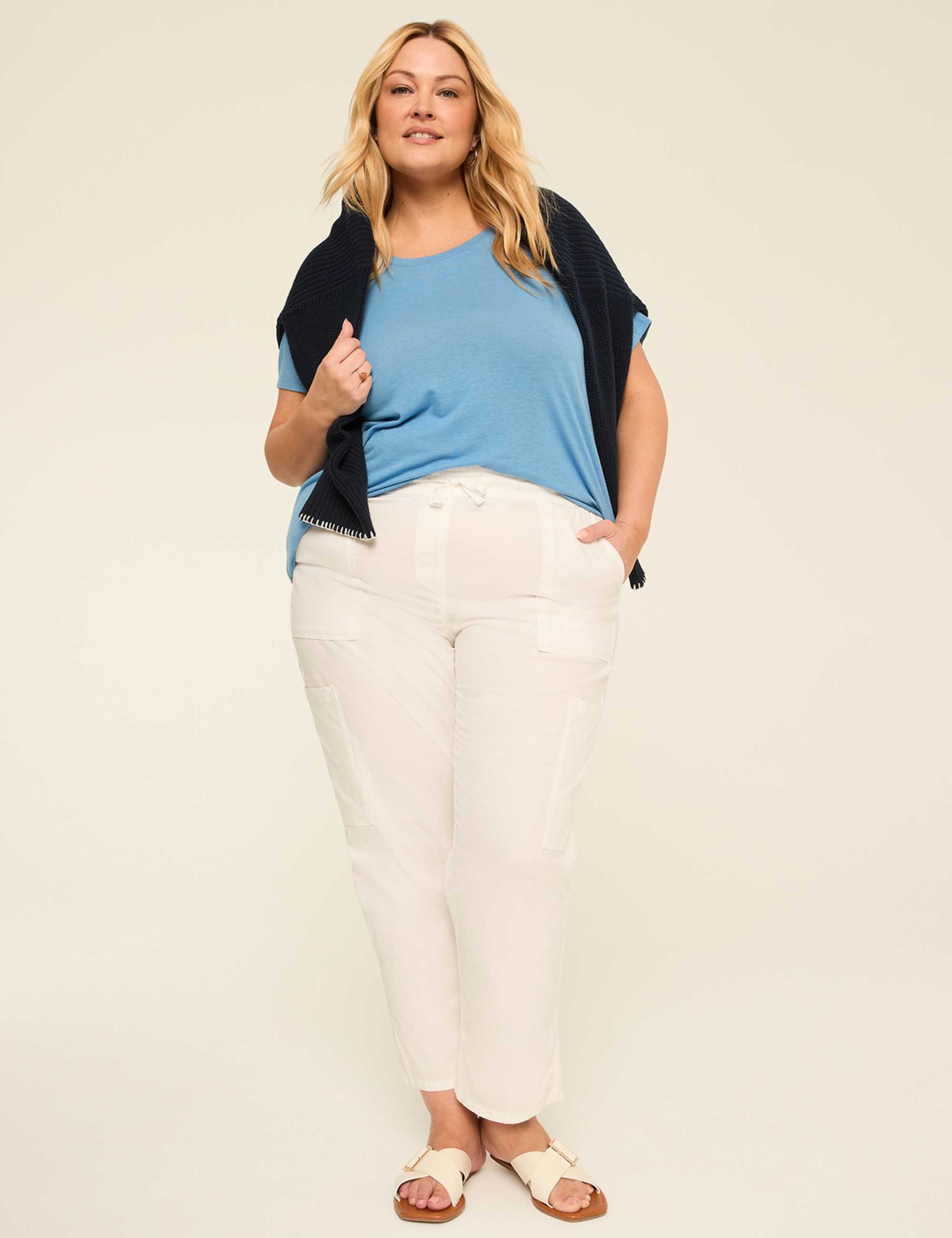 Cargo Capri Pant
