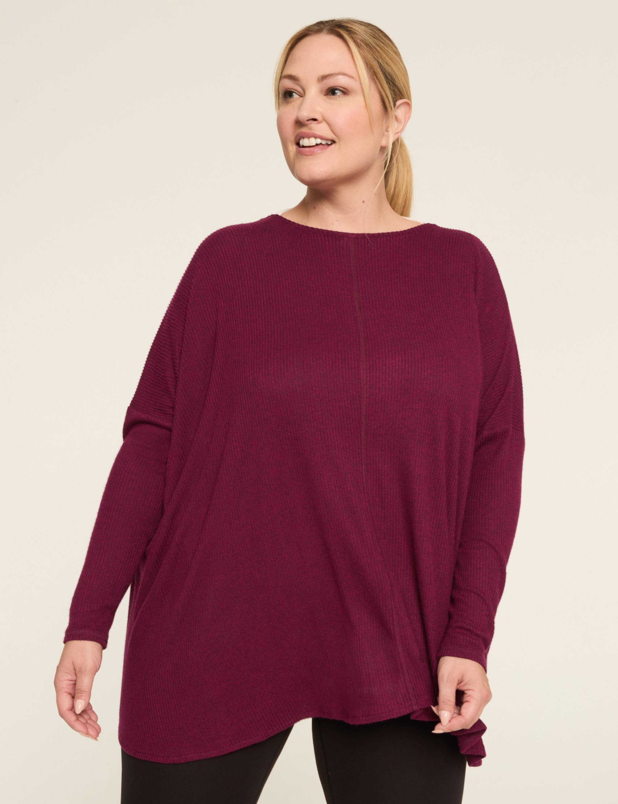 LIVI 3-Way Convertible Twist Soft Spun Overpiece