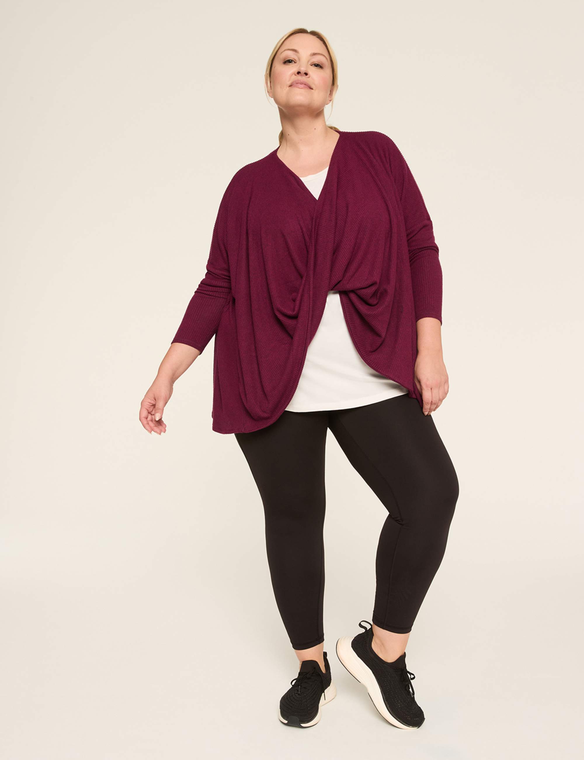 LIVI 3-Way Convertible Twist Soft Spun Overpiece