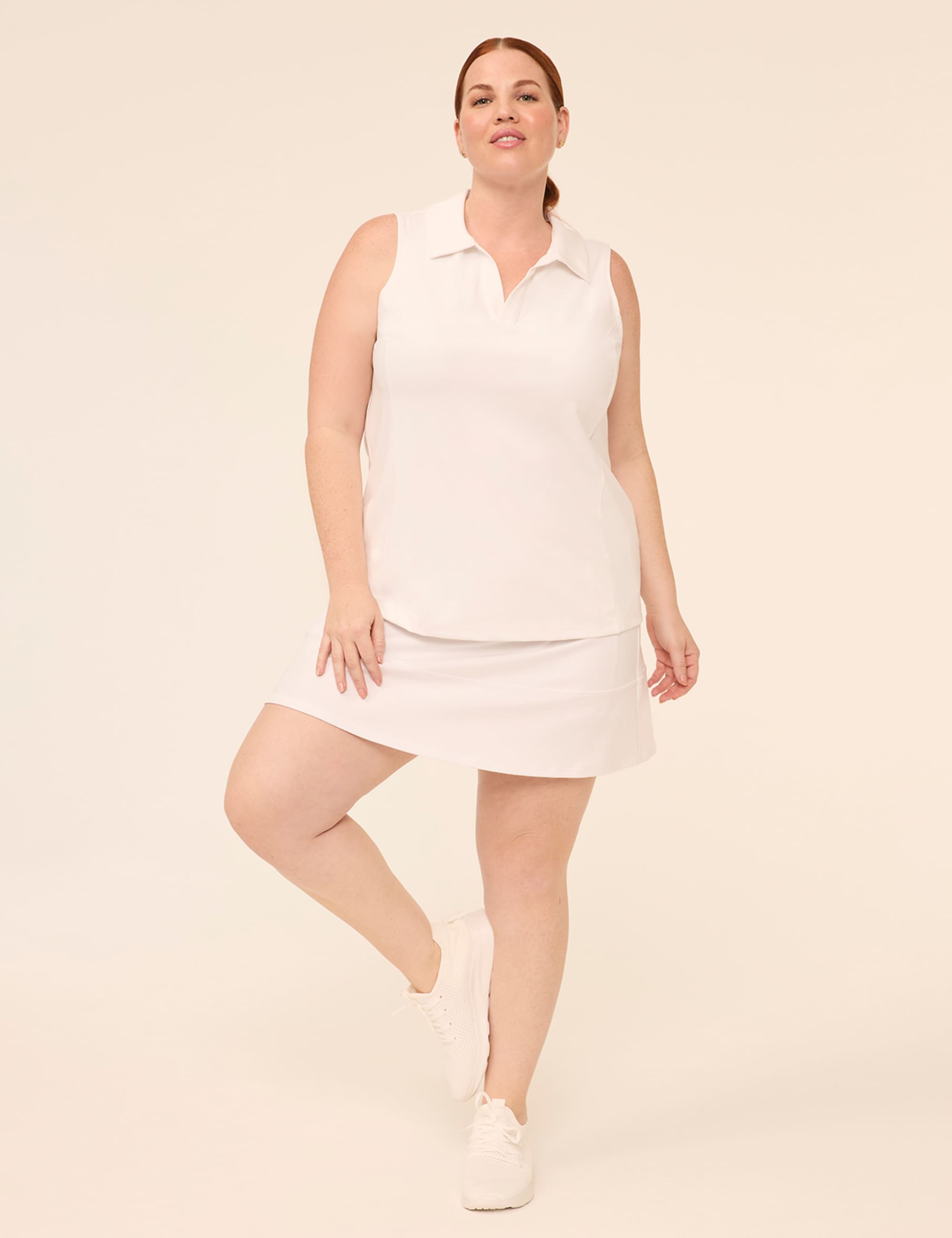 LIVI Go-Getter Wicking Seamed Skort