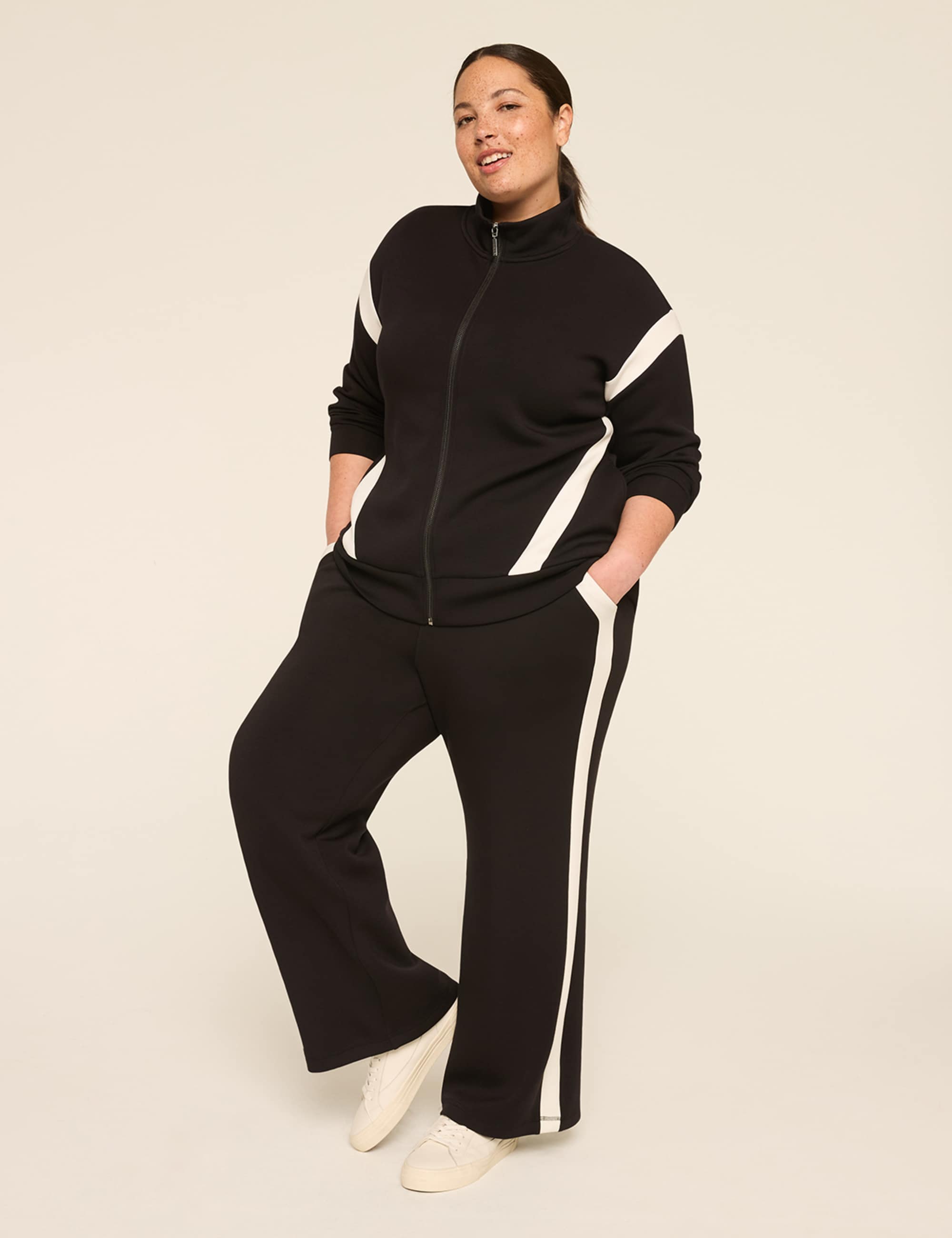 LIVI Journey Colorblock Relaxed Straight Pant