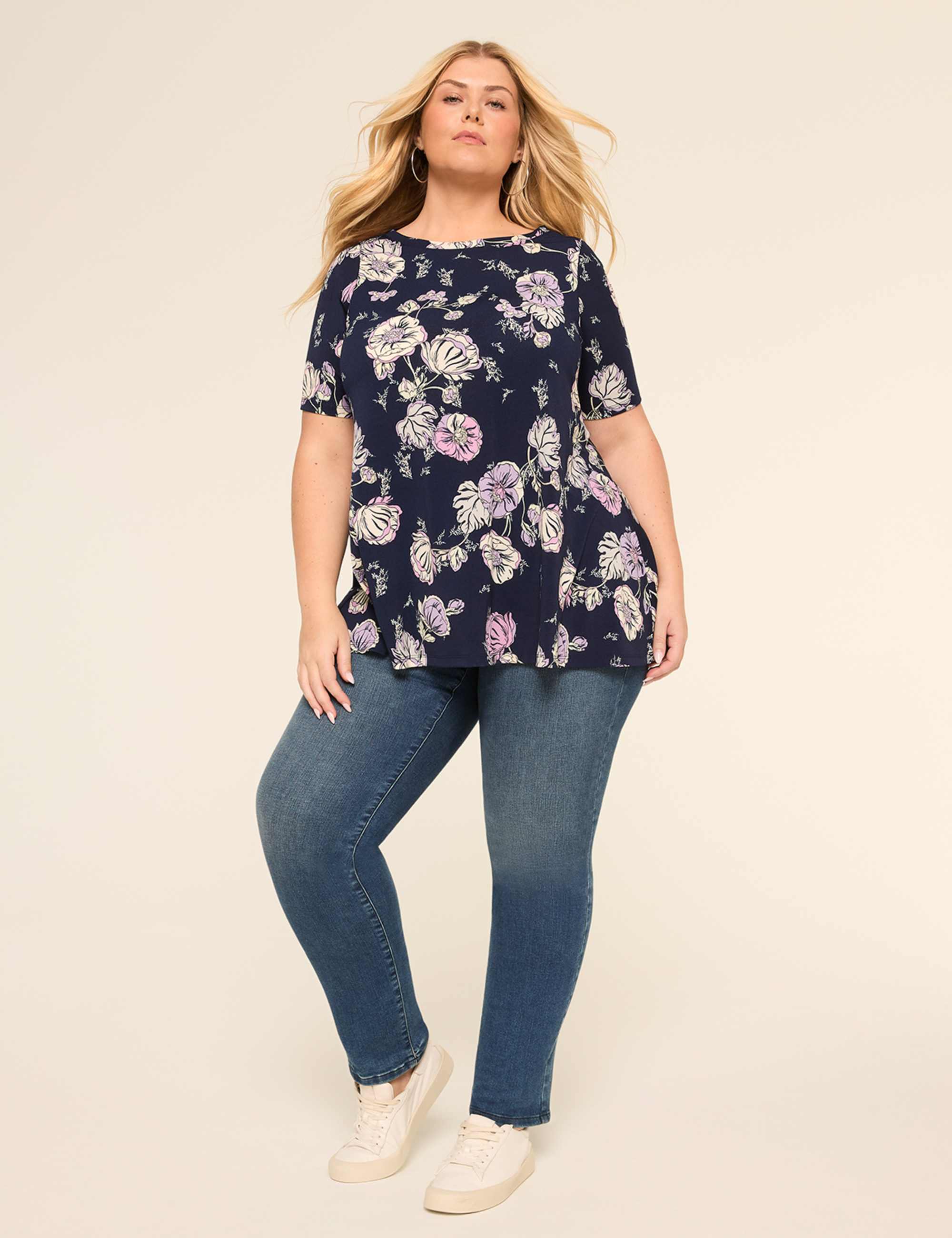 Swing Boatneck Tee