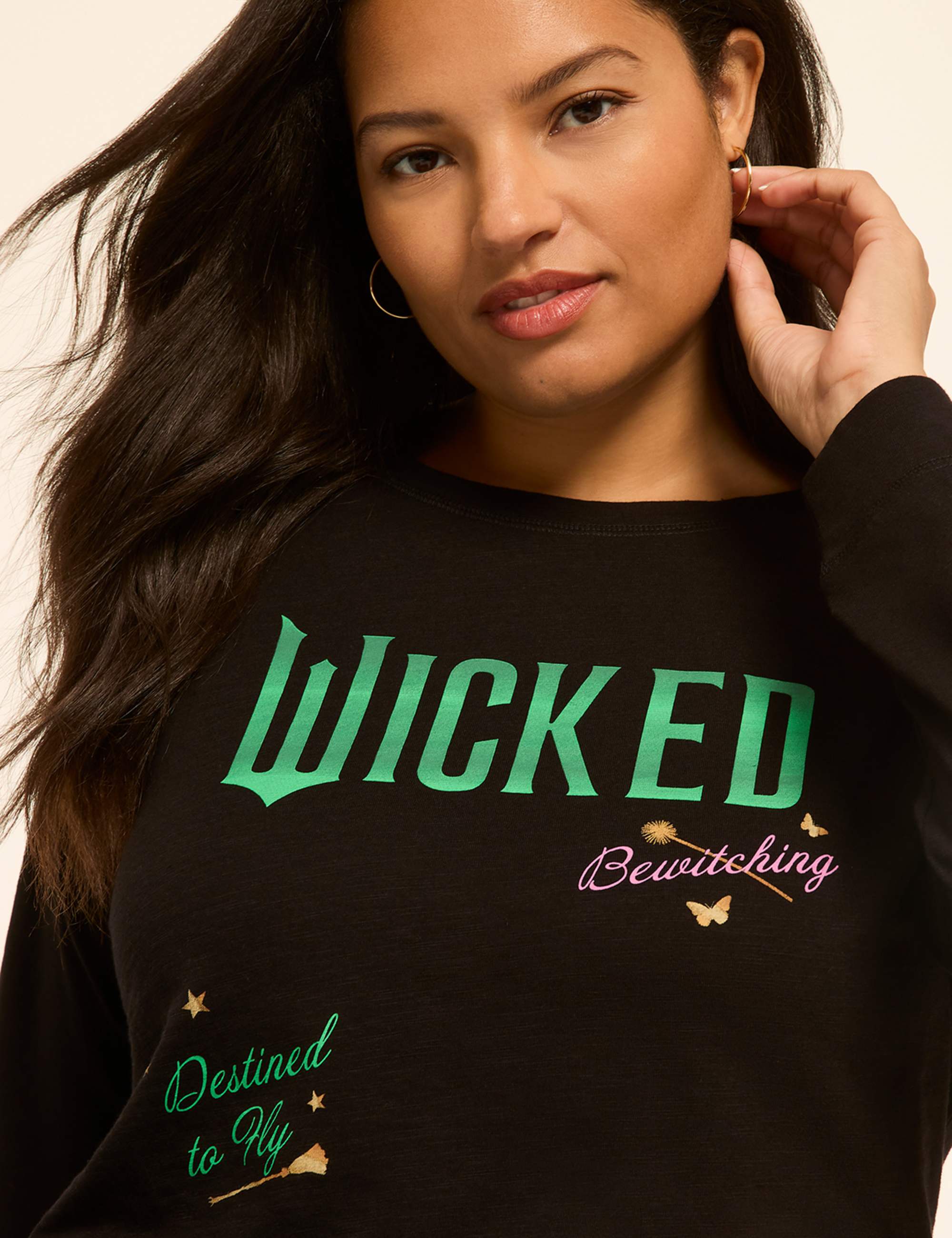 Wicked Long-Sleeve Graphic Tee