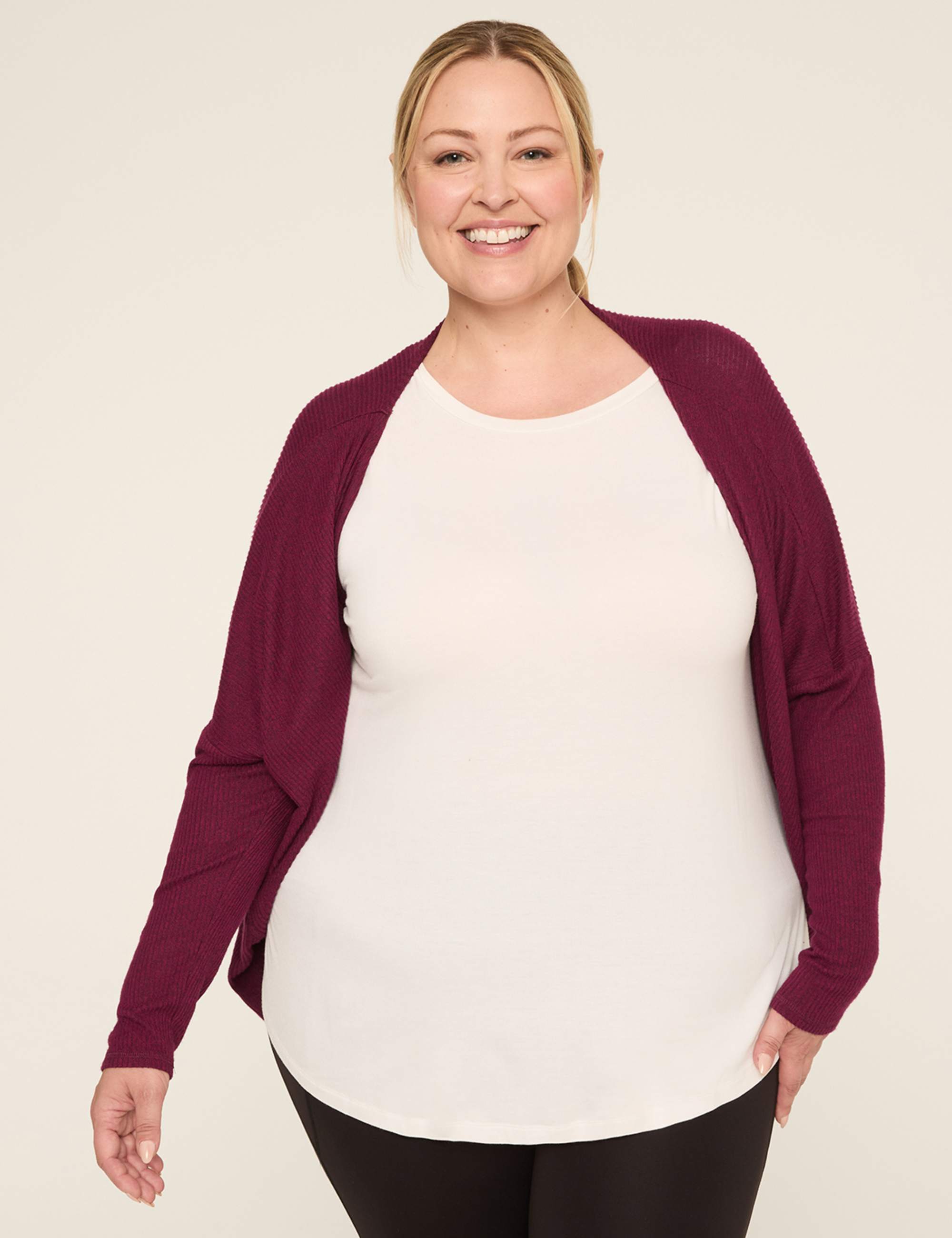 LIVI 3-Way Convertible Twist Soft Spun Overpiece