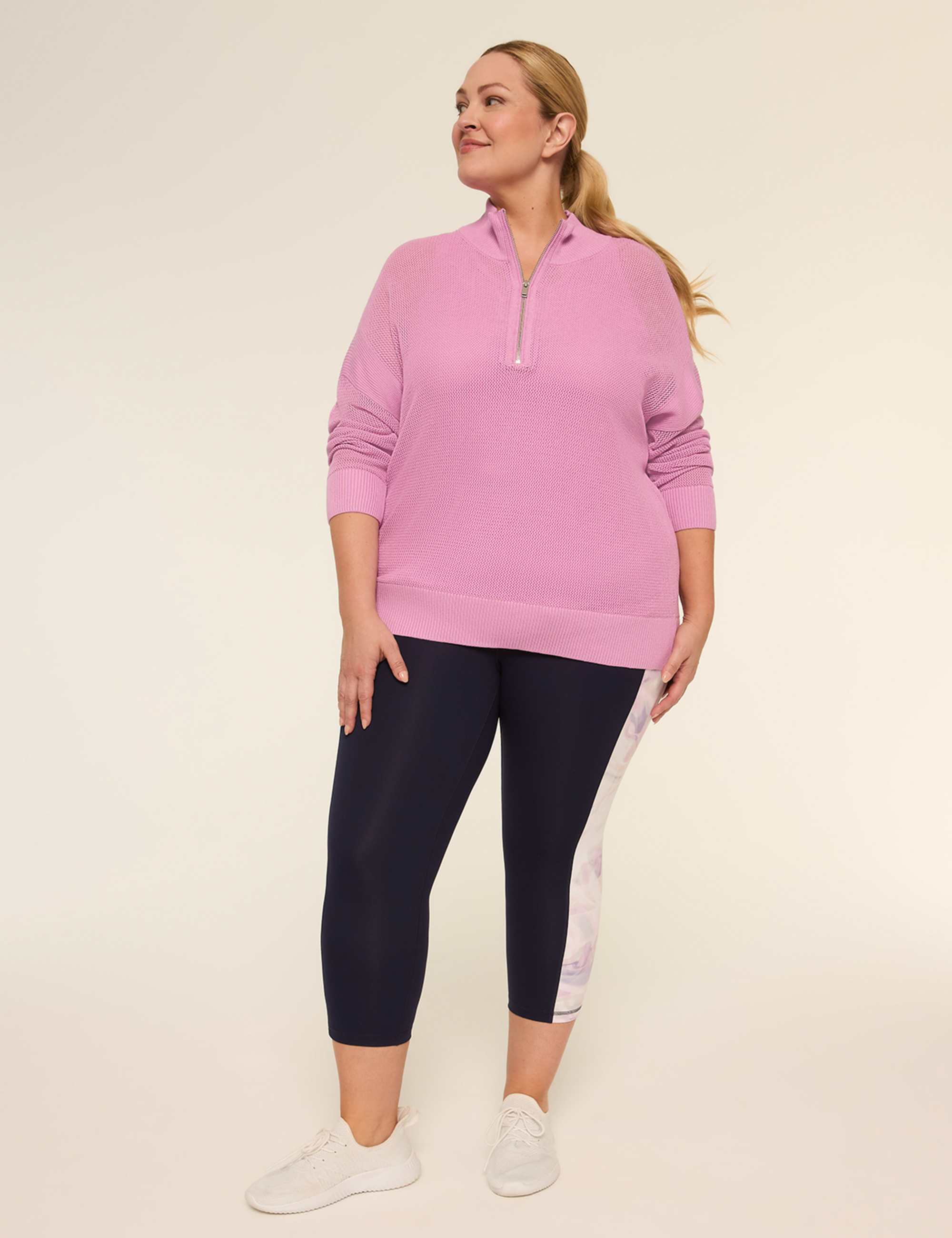 LIVI Half-Zip Sweater Pullover