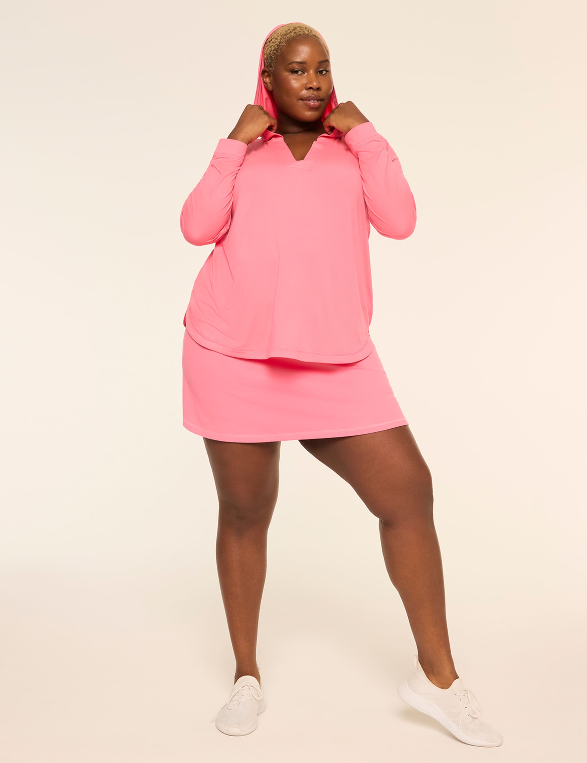 LIVI Soft Long-Sleeve V-Neck Hoodie